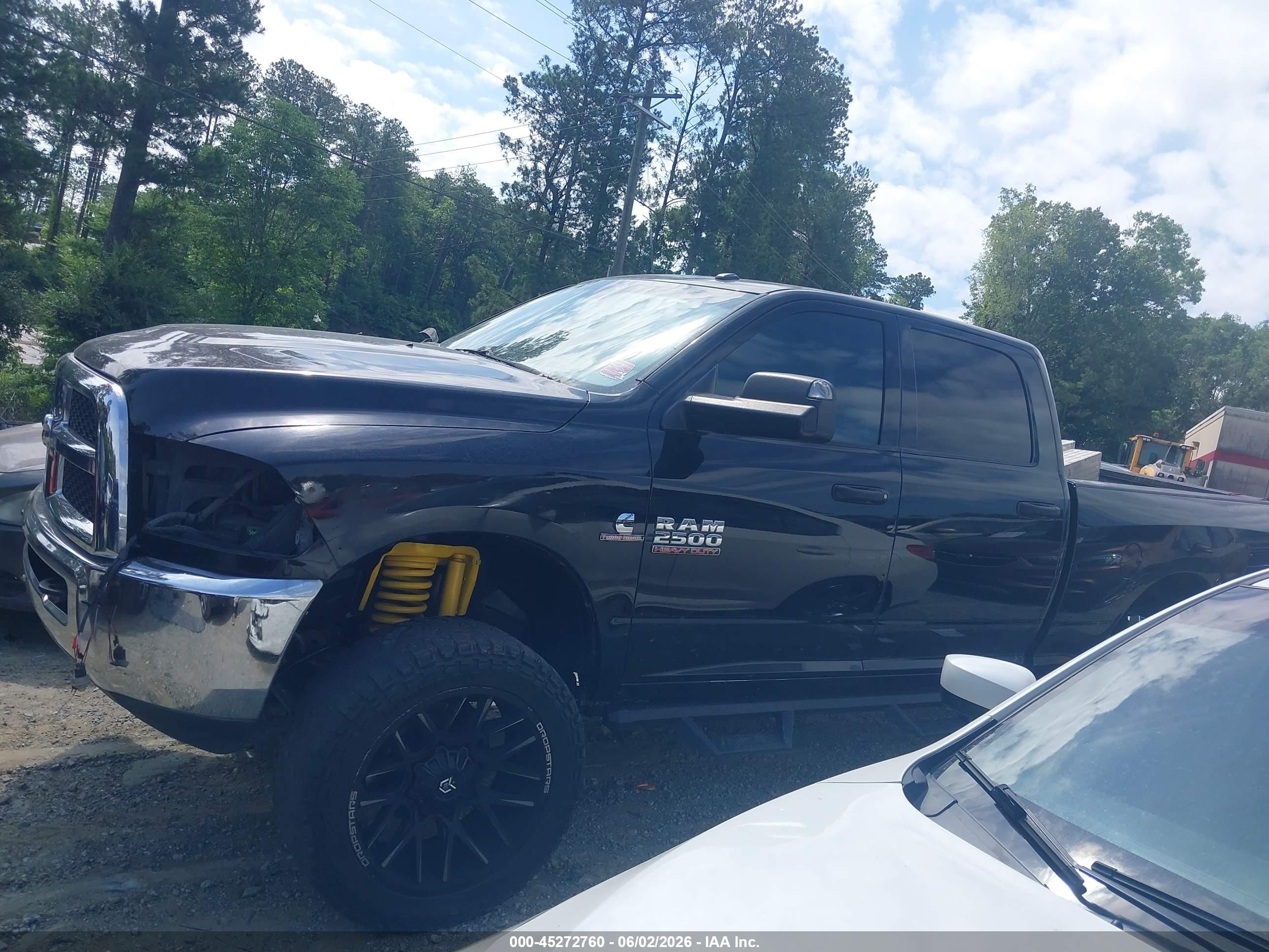 2014 Ram 2500 Tradesman Черный vin: 3C6UR5CL3EG314729