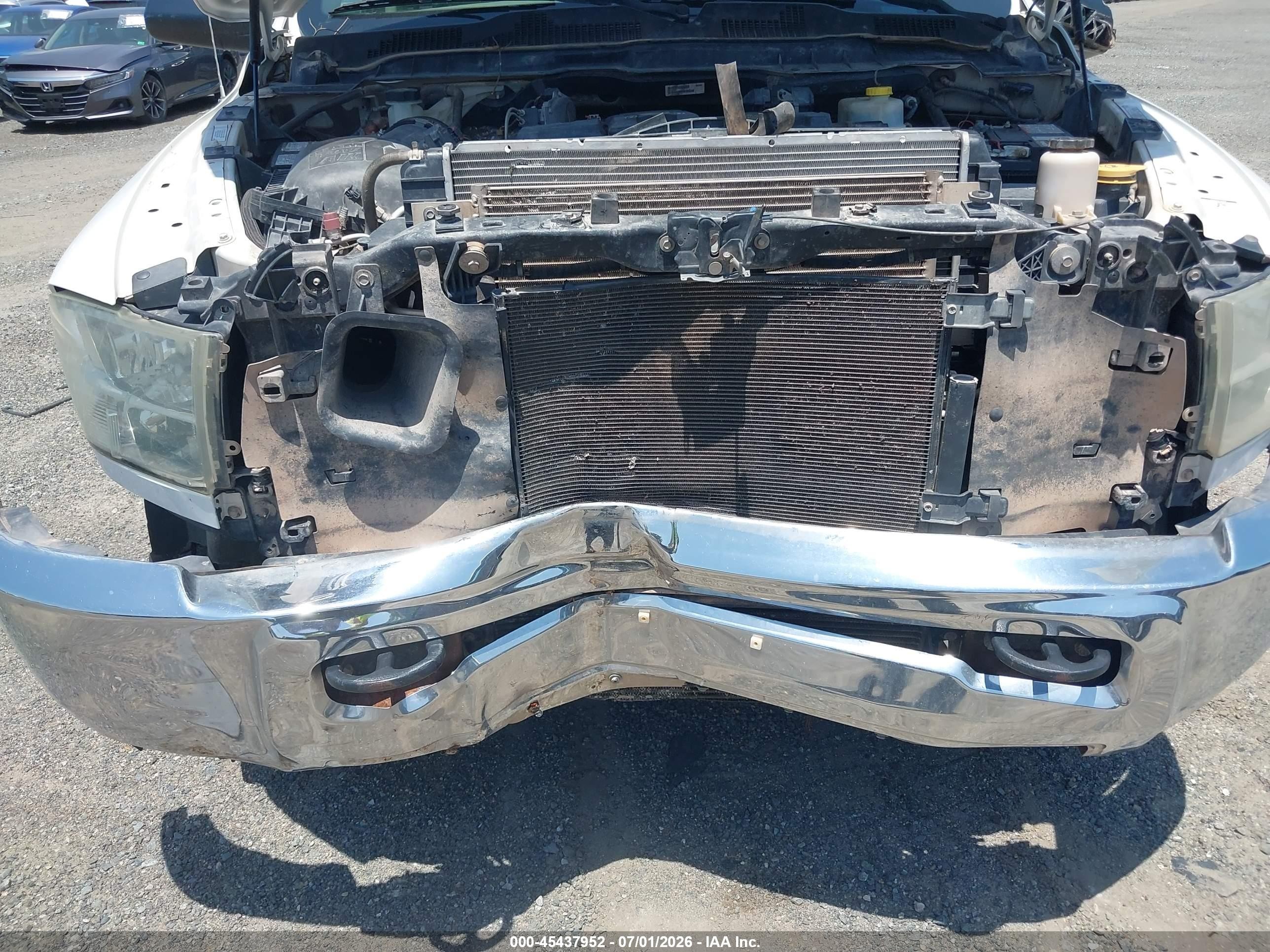 2015 Ram 2500 Tradesman White vin: 3C6UR5CL3FG501311