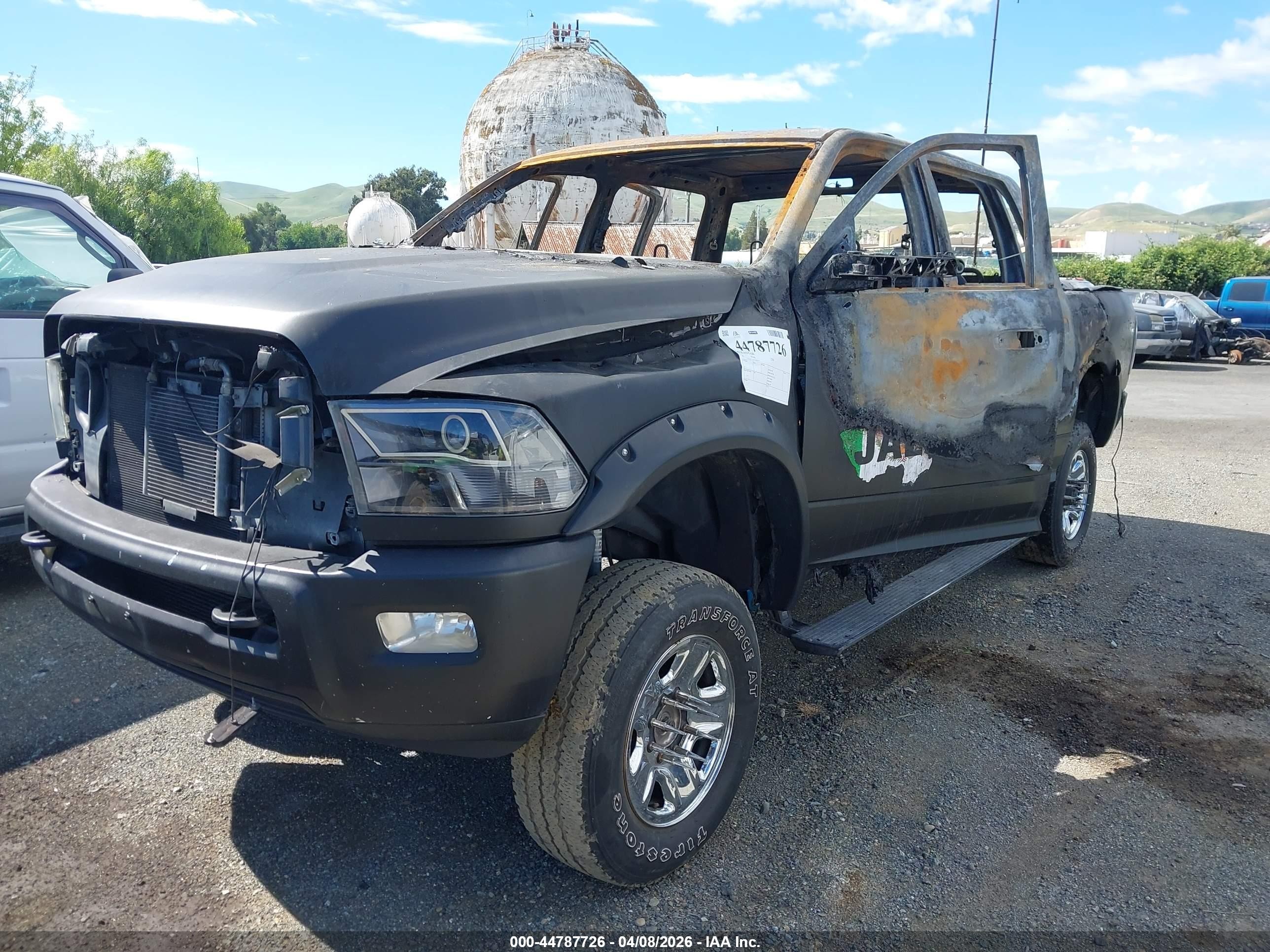 2014 Ram 2500 Tradesman Black vin: 3C6UR5CL4EG186162