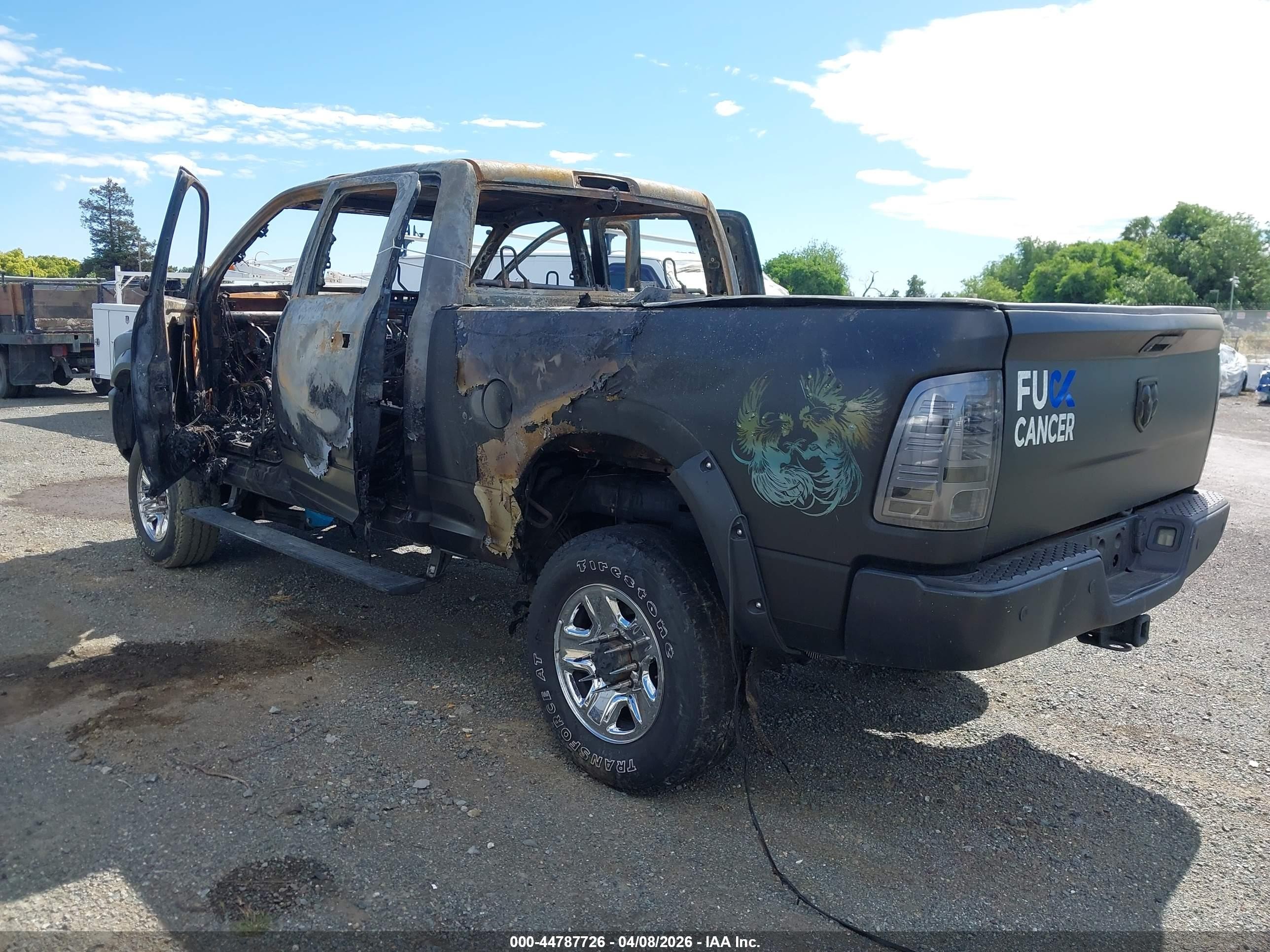 2014 Ram 2500 Tradesman Black vin: 3C6UR5CL4EG186162