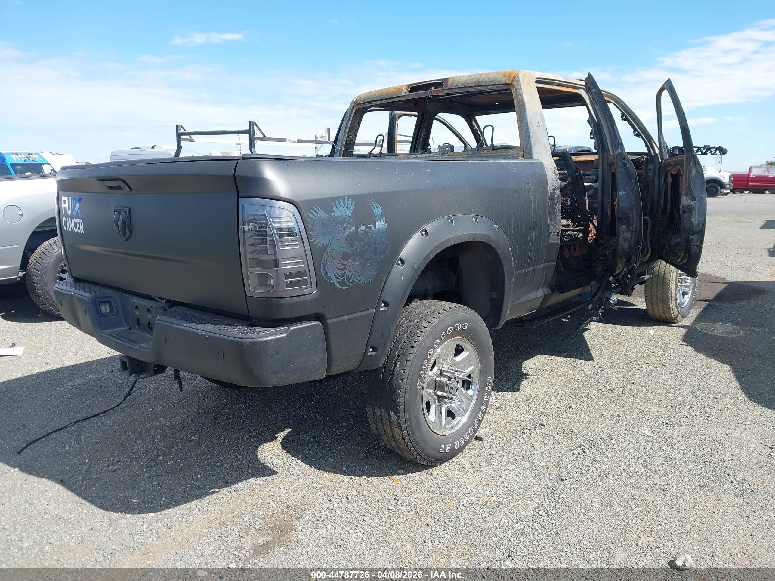 2014 Ram 2500 Tradesman Black vin: 3C6UR5CL4EG186162