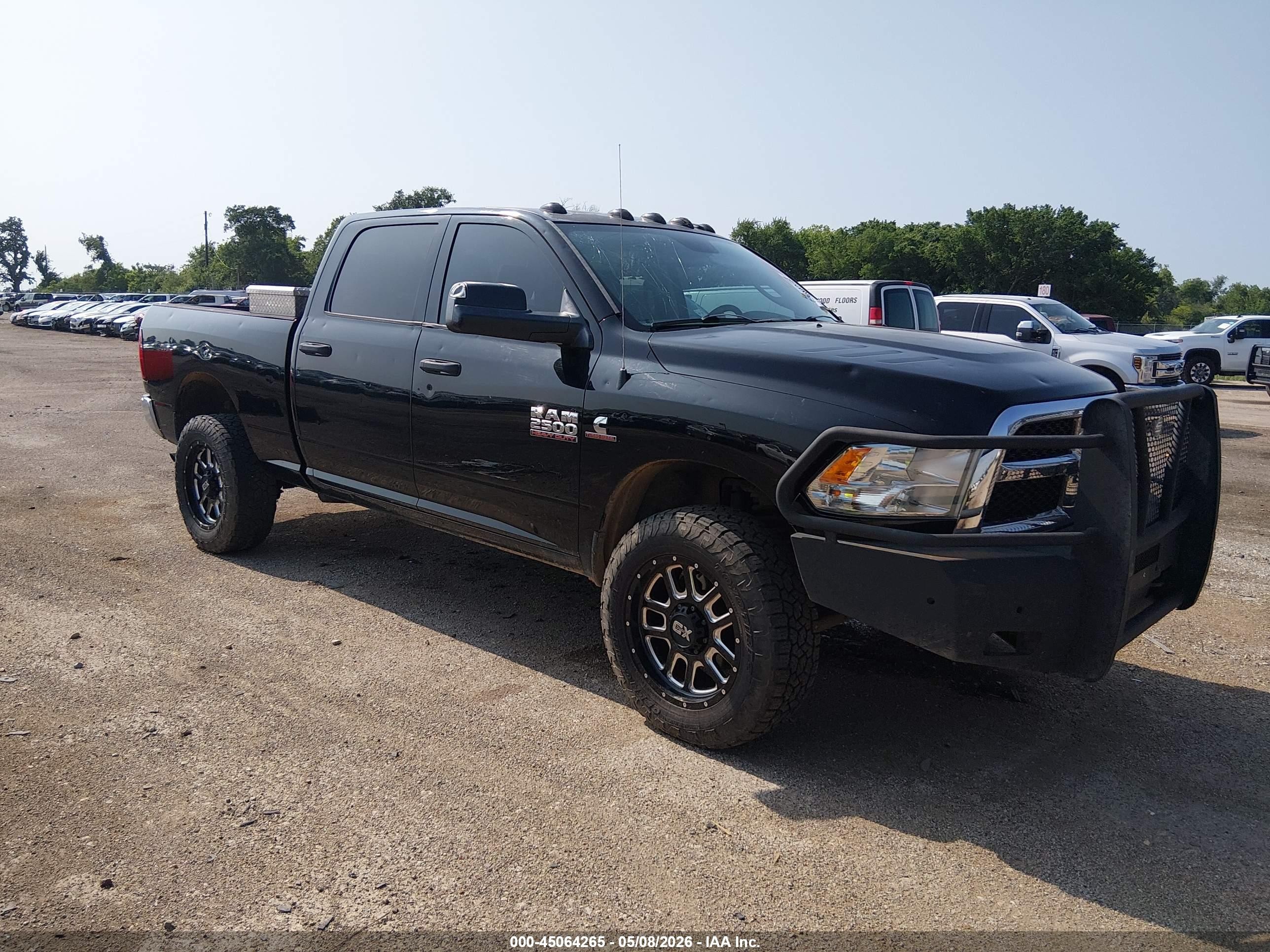 2014 Ram 2500 Tradesman Black vin: 3C6UR5CL5EG189734
