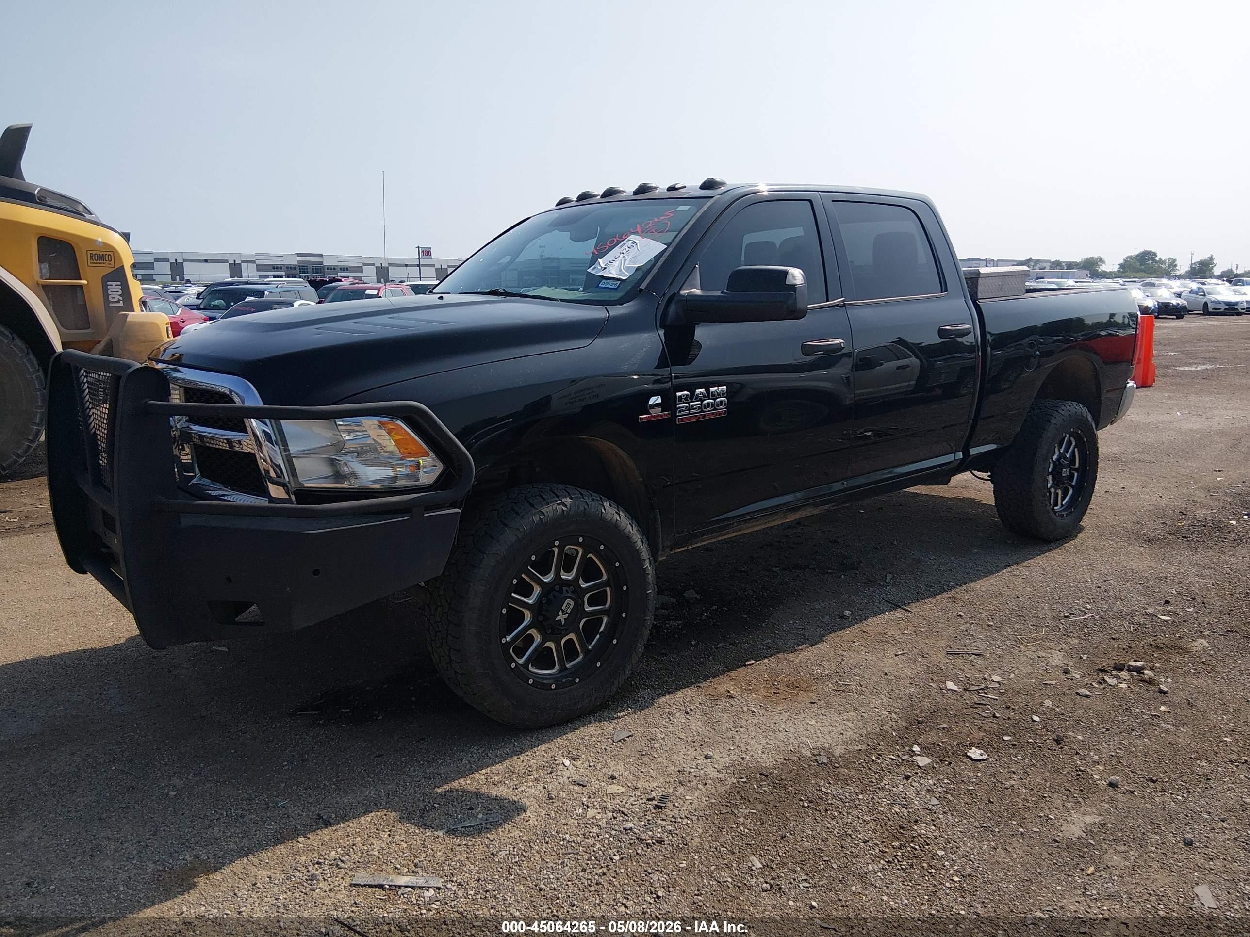2014 Ram 2500 Tradesman Black vin: 3C6UR5CL5EG189734