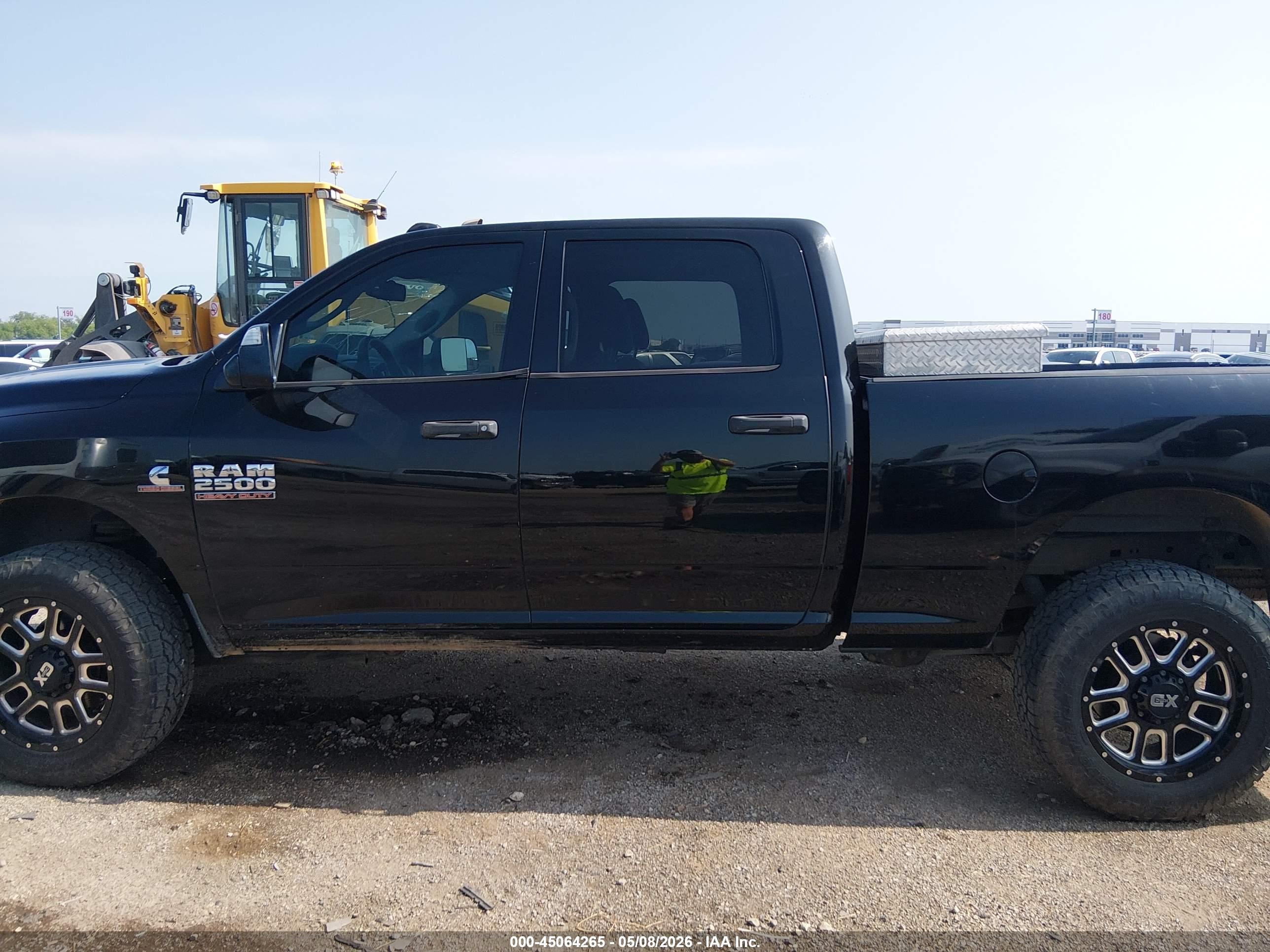 2014 Ram 2500 Tradesman Black vin: 3C6UR5CL5EG189734