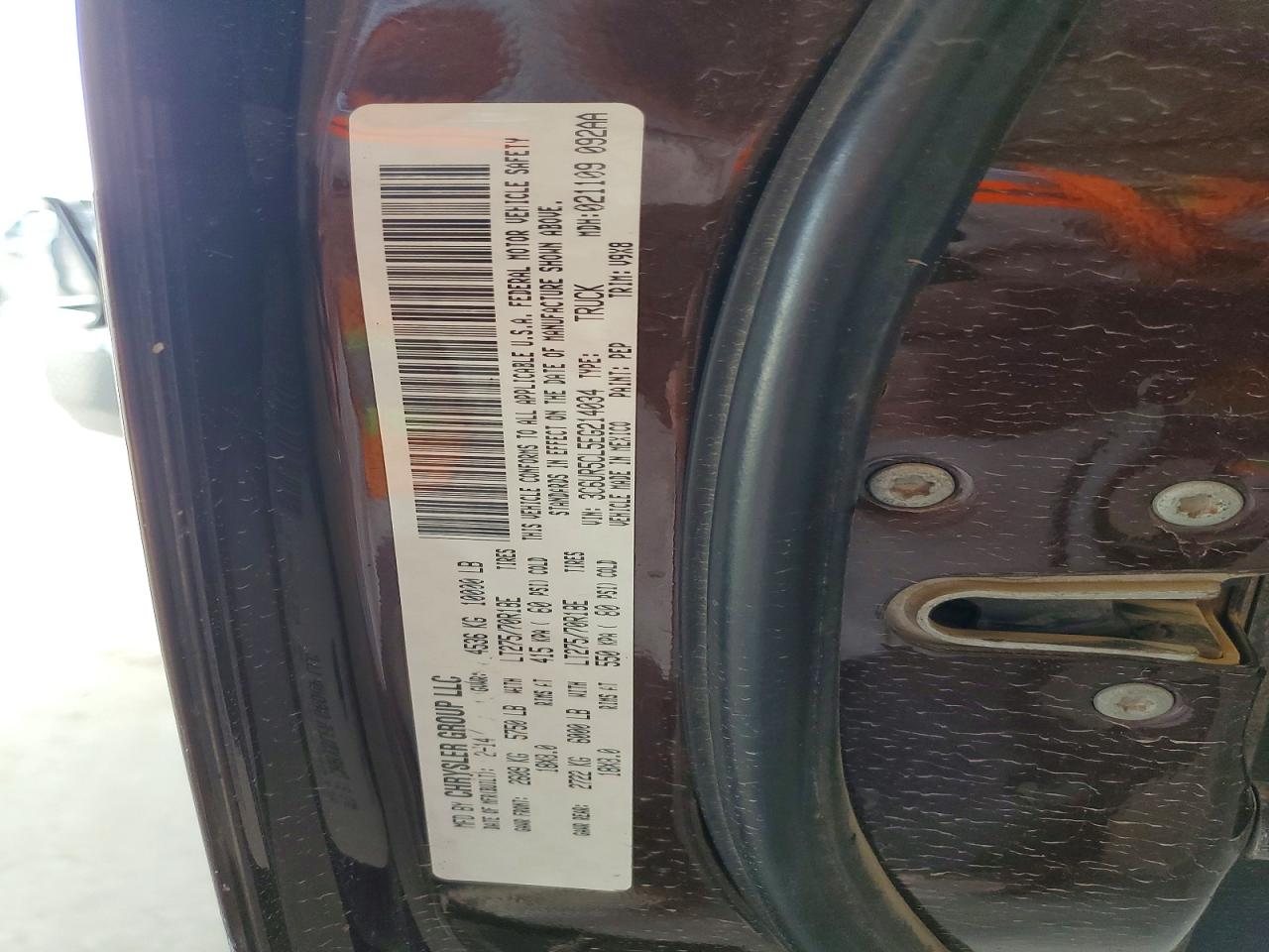 2014 Ram 2500 St Brown vin: 3C6UR5CL5EG214034
