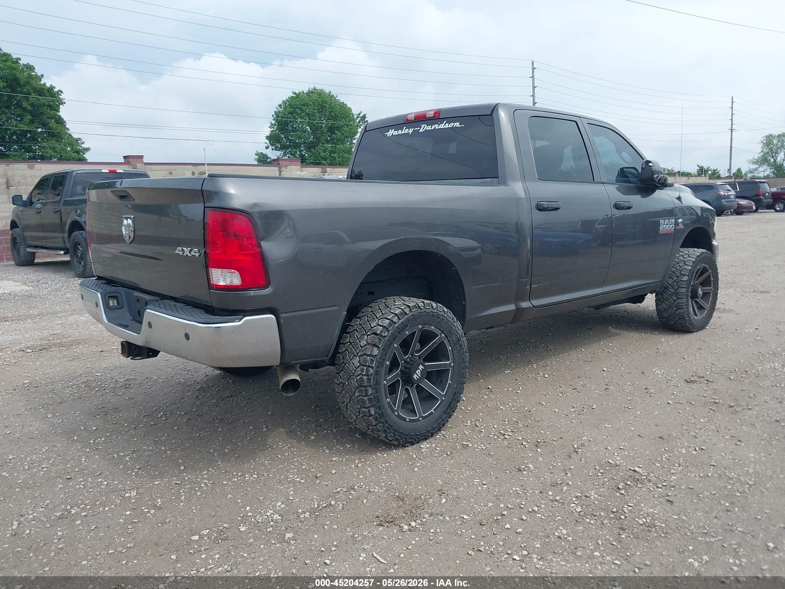 2015 Ram 2500 Tradesman Gray vin: 3C6UR5CL5FG552406