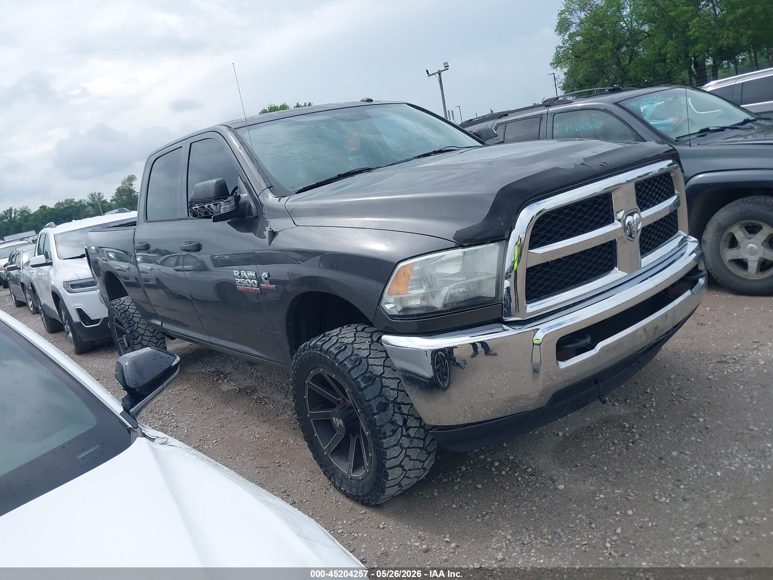 2015 Ram 2500 Tradesman Gray vin: 3C6UR5CL5FG552406