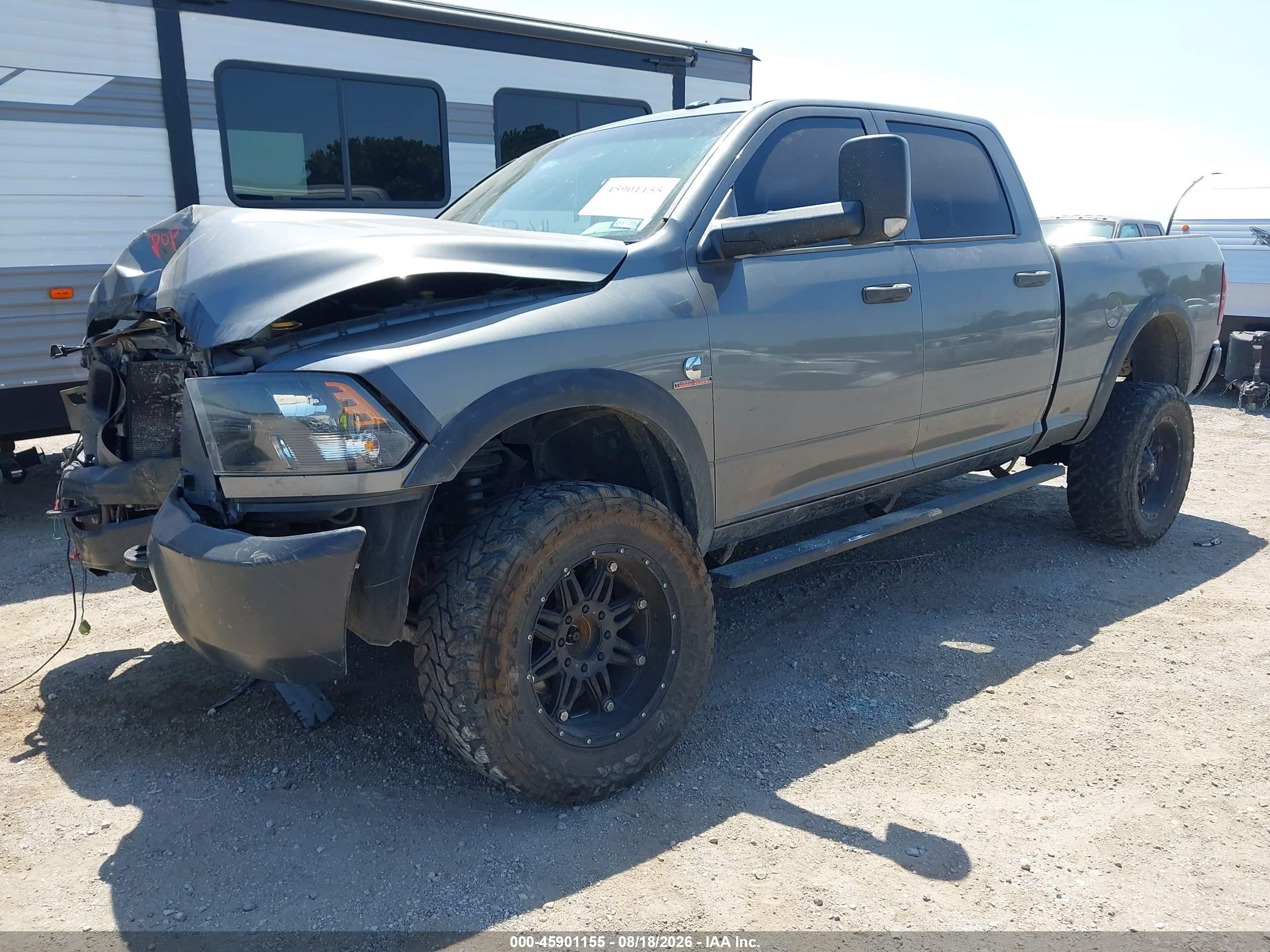 2013 Ram 2500 Tradesman Серый vin: 3C6UR5CL6DG529813