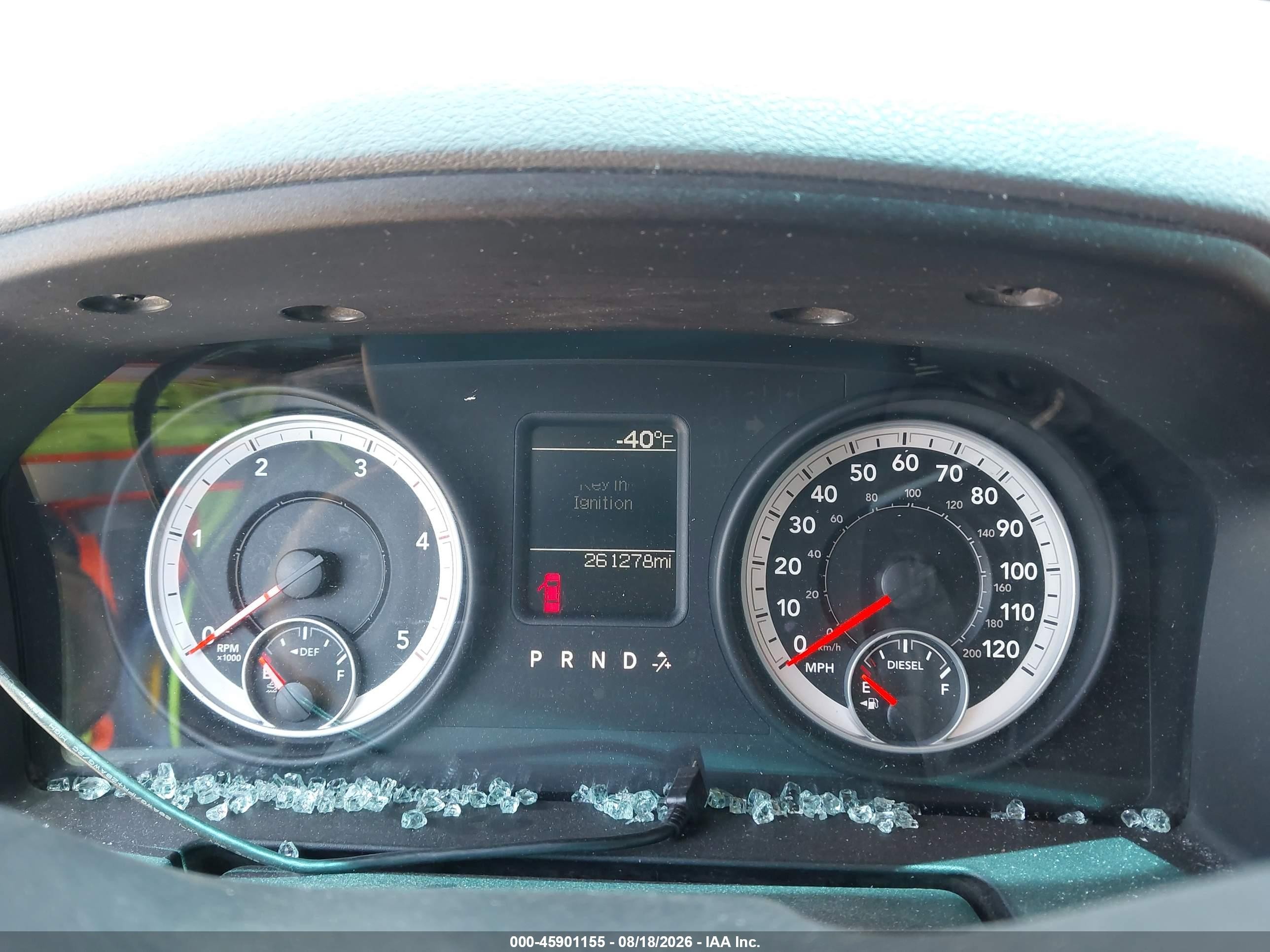 2013 Ram 2500 Tradesman Серый vin: 3C6UR5CL6DG529813