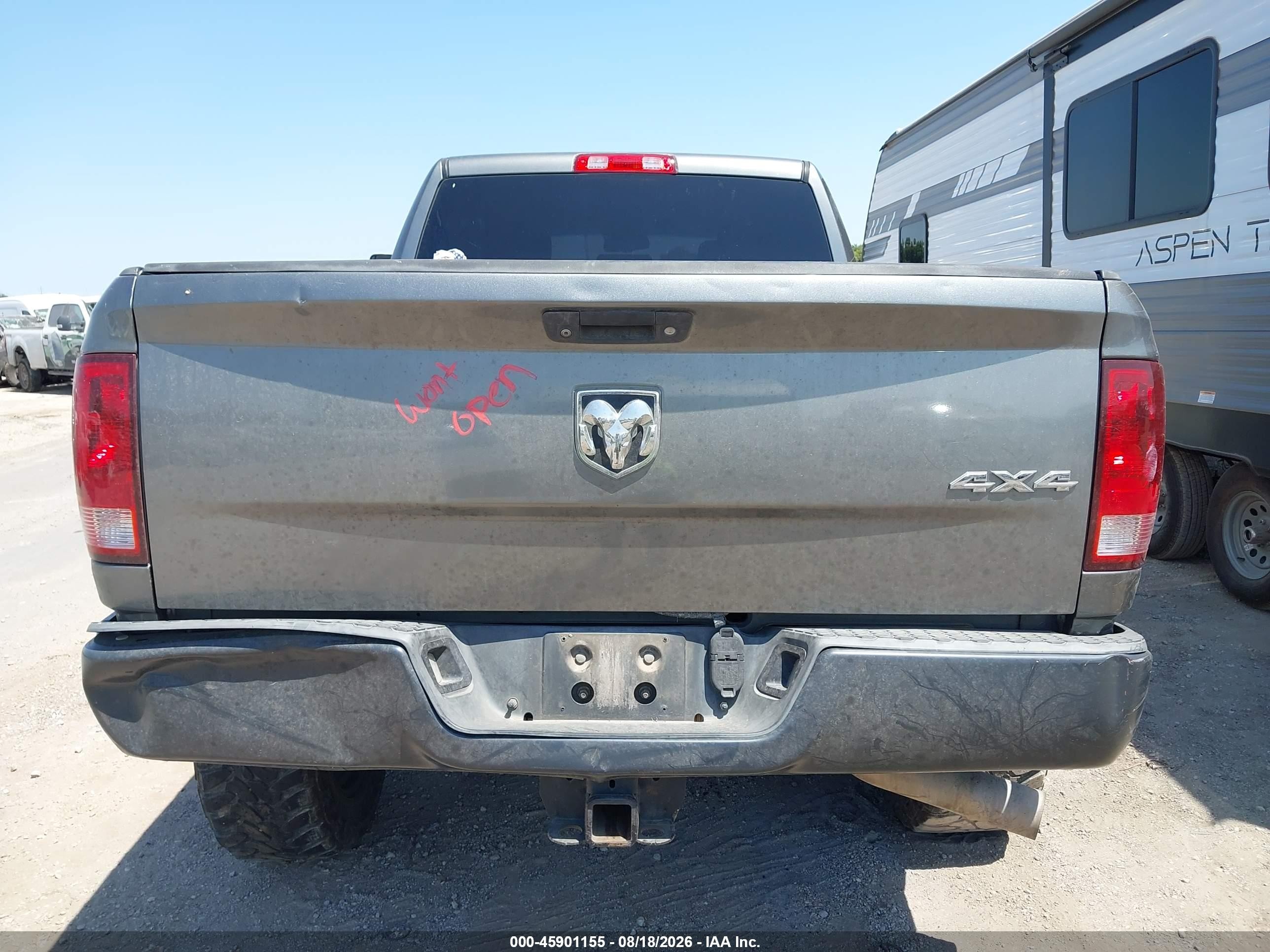 2013 Ram 2500 Tradesman Серый vin: 3C6UR5CL6DG529813