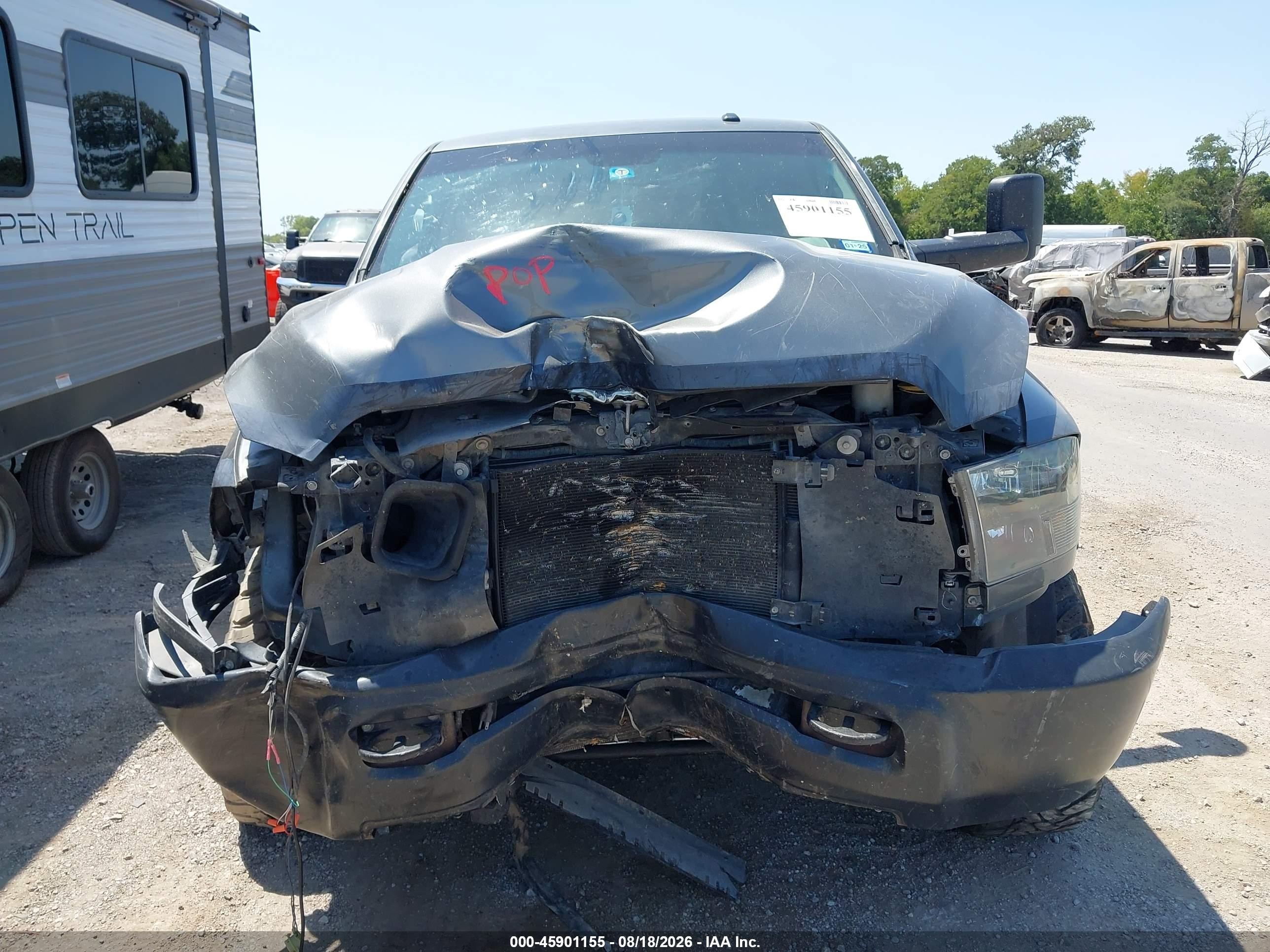 2013 Ram 2500 Tradesman Серый vin: 3C6UR5CL6DG529813