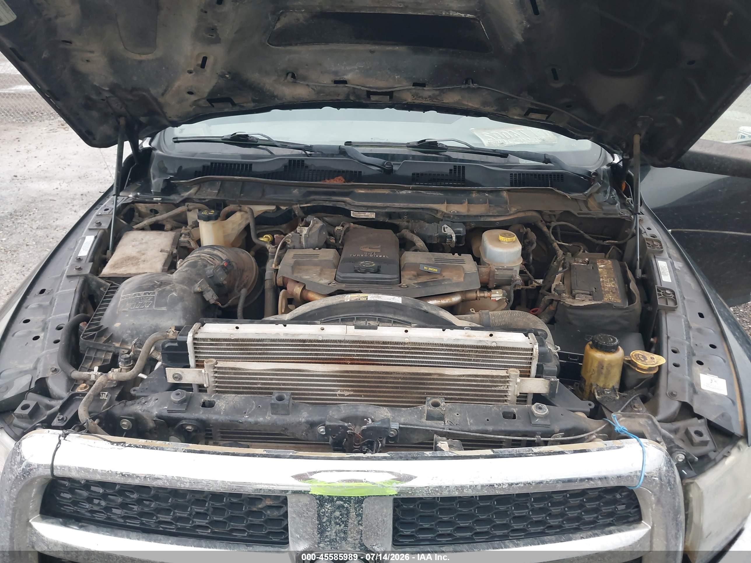 2013 Ram 2500 Tradesman Синий vin: 3C6UR5CL6DG599795