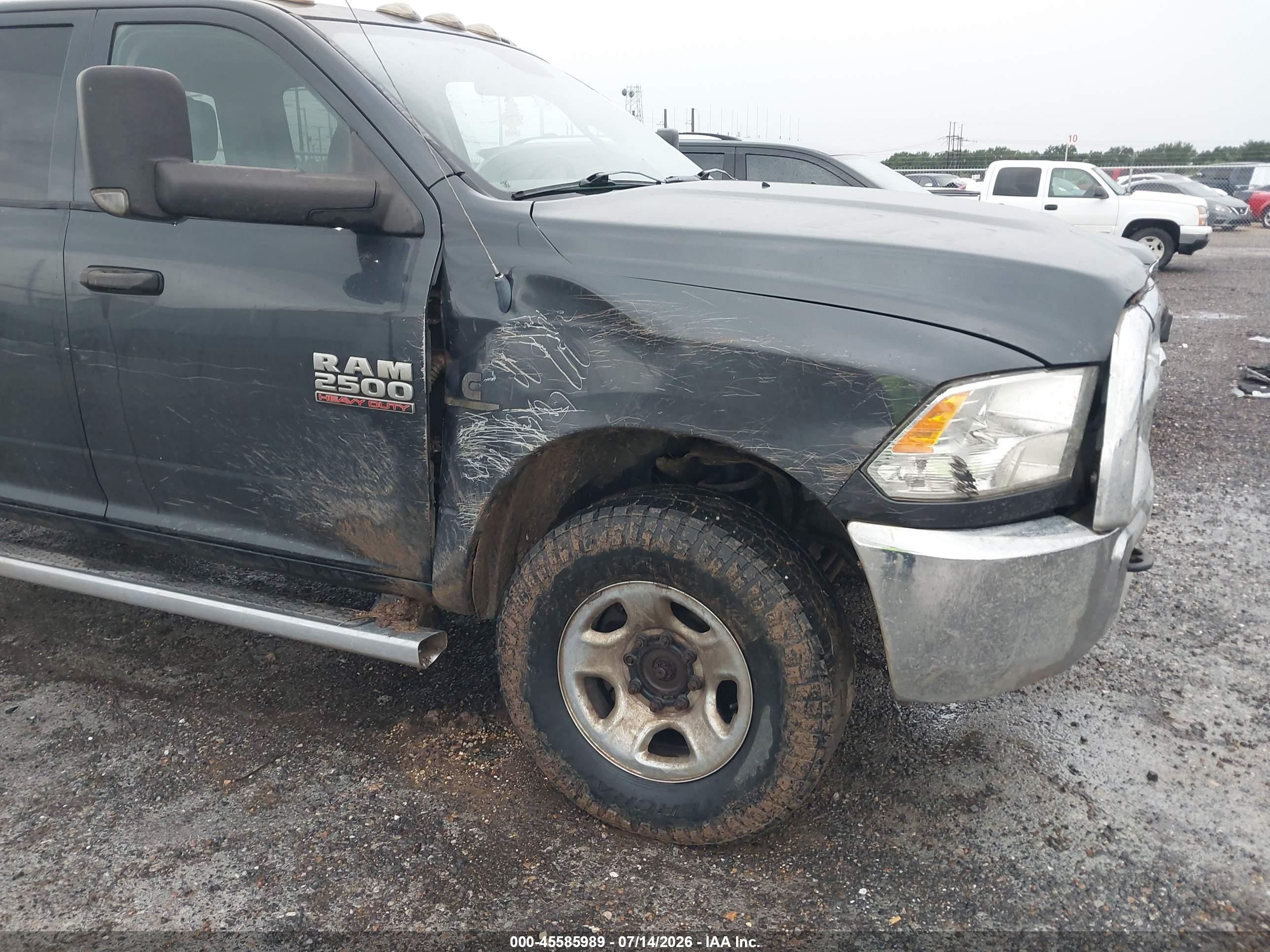 2013 Ram 2500 Tradesman Синий vin: 3C6UR5CL6DG599795