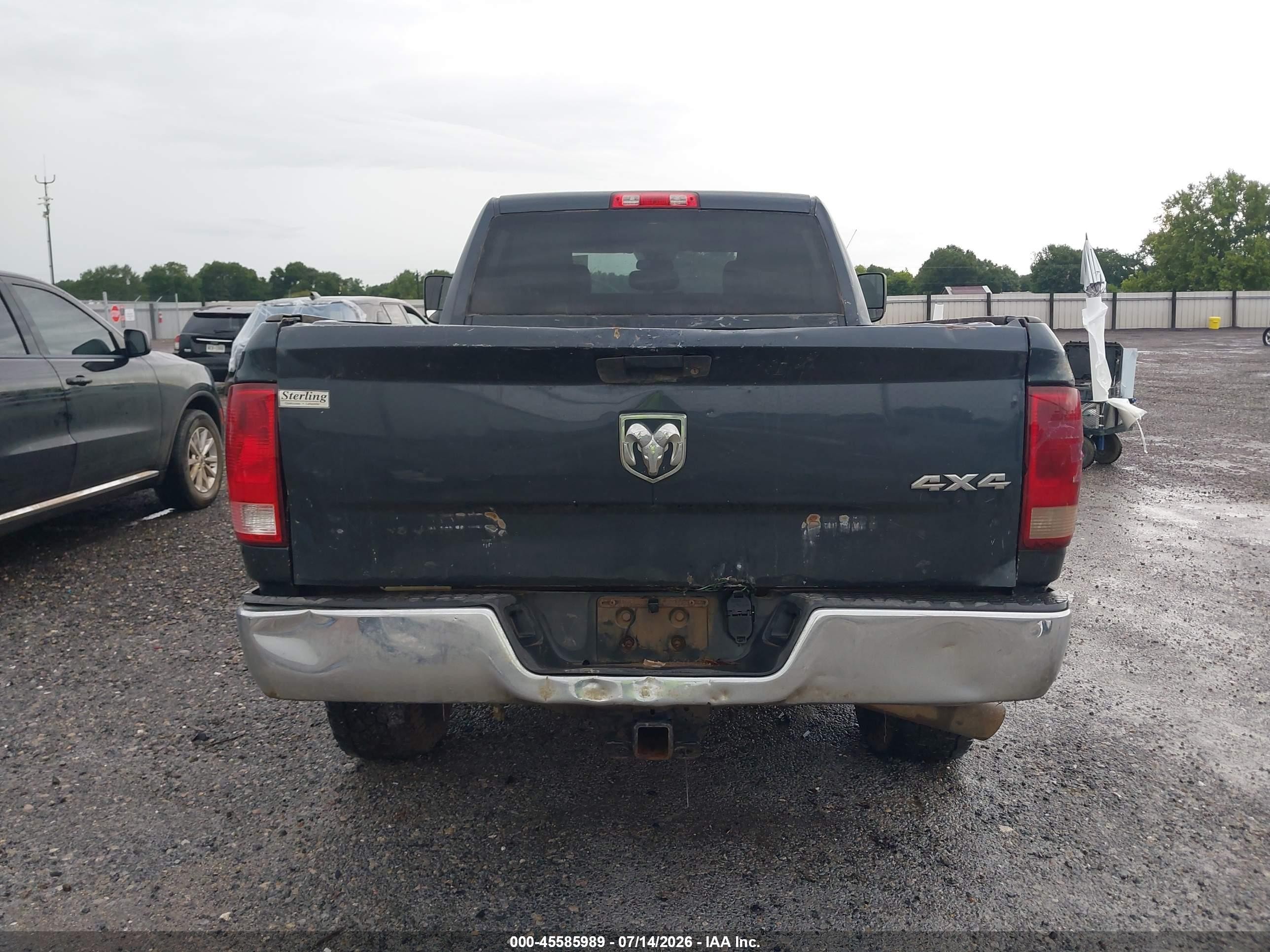 2013 Ram 2500 Tradesman Синий vin: 3C6UR5CL6DG599795