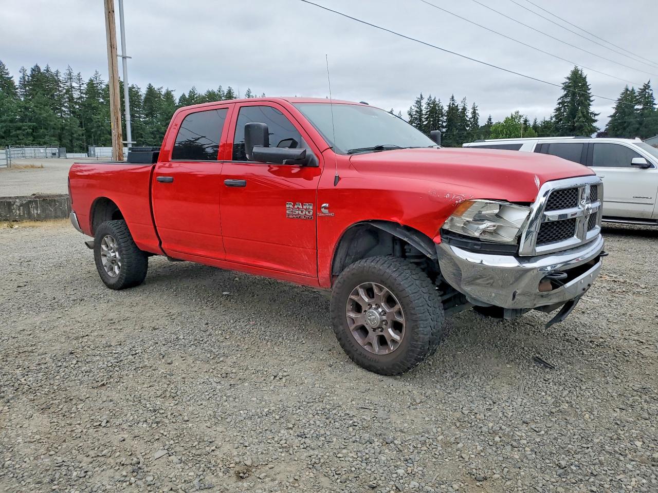 2015 Ram 2500 St Red vin: 3C6UR5CL6FG507281