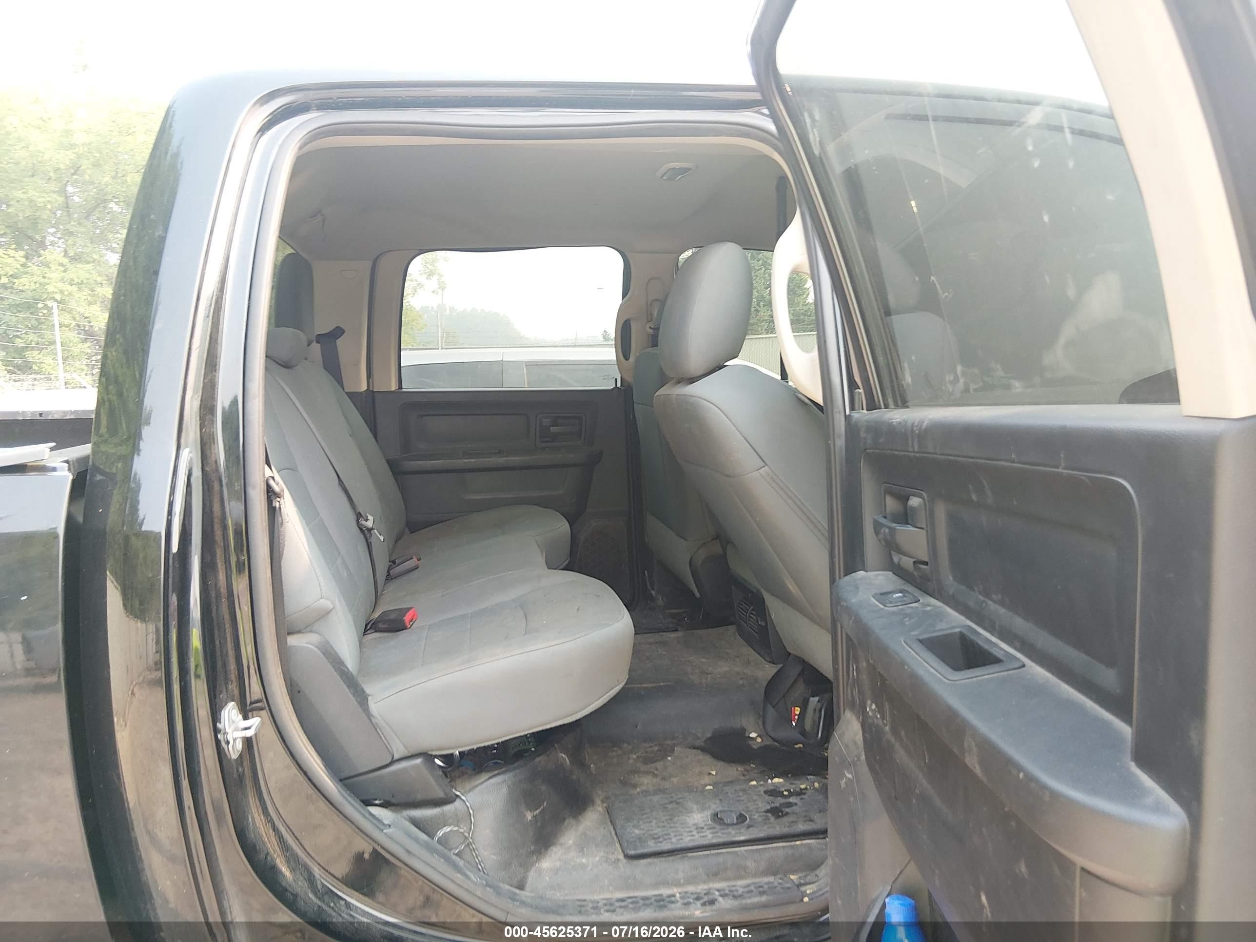 2015 Ram 2500 Tradesman Black vin: 3C6UR5CL6FG607090