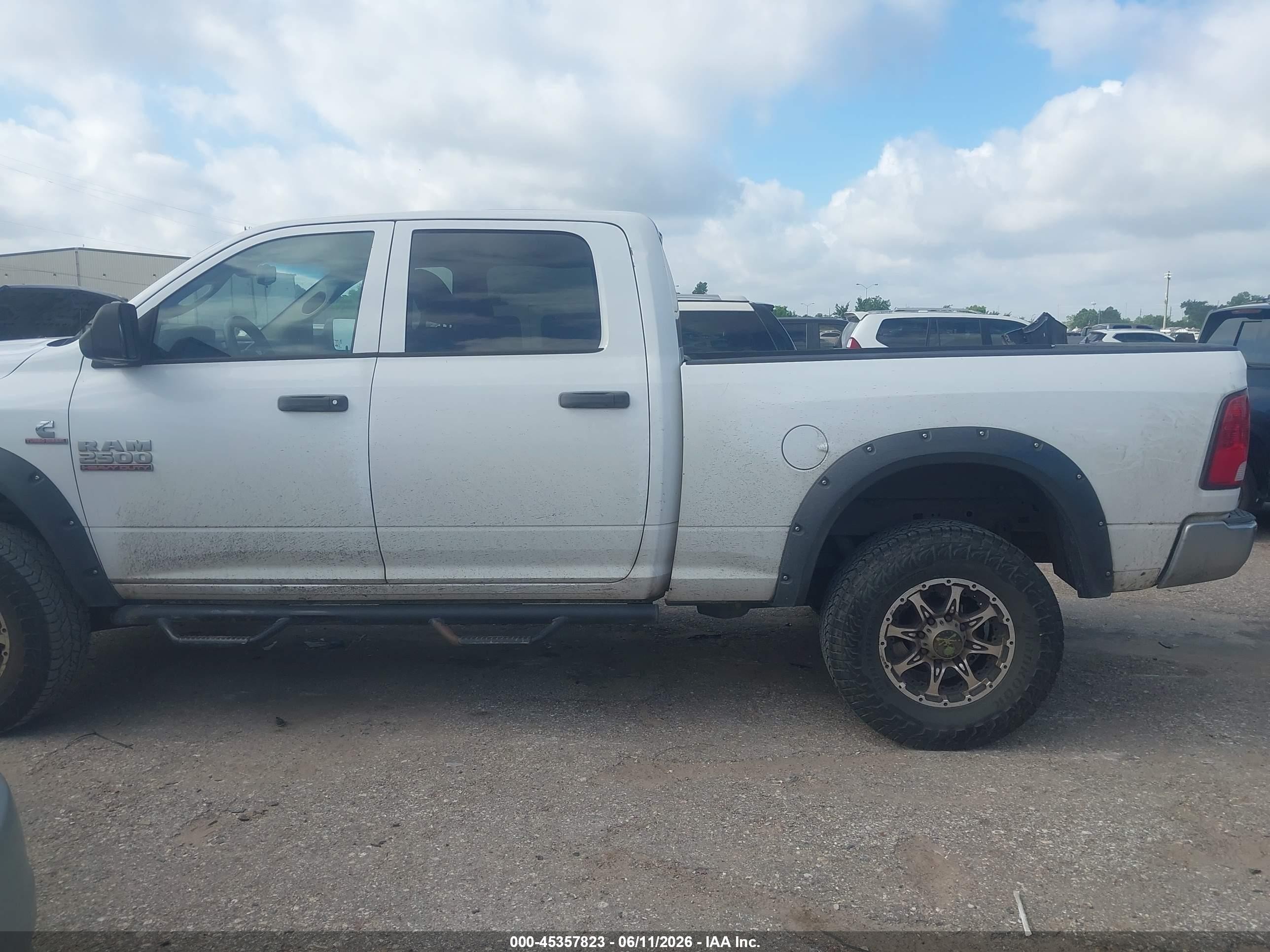 2014 Ram 2500 Tradesman White vin: 3C6UR5CL7EG296462