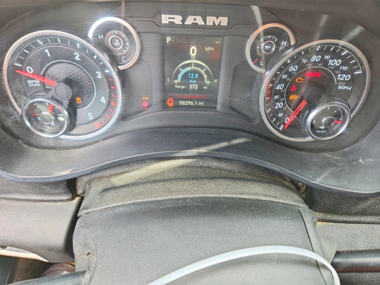 2024 Ram 2500 Tradesman White vin: 3C6UR5CL7RG114992