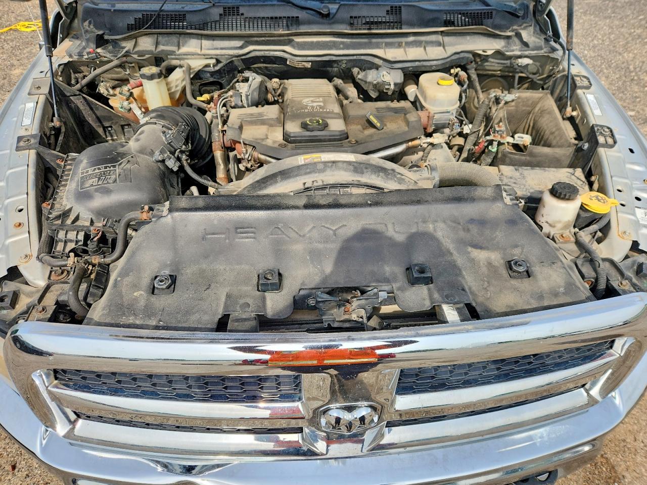 2014 Ram 2500 Серебряный vin: 3C6UR5CL8EG144707