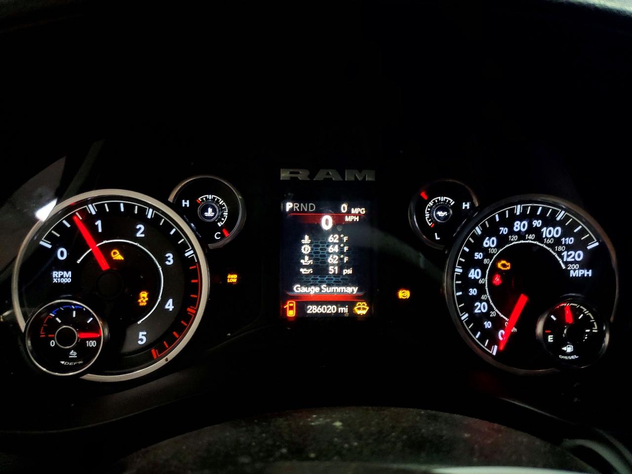 2020 Ram 2500 Tradesman Белый vin: 3C6UR5CL8LG251074