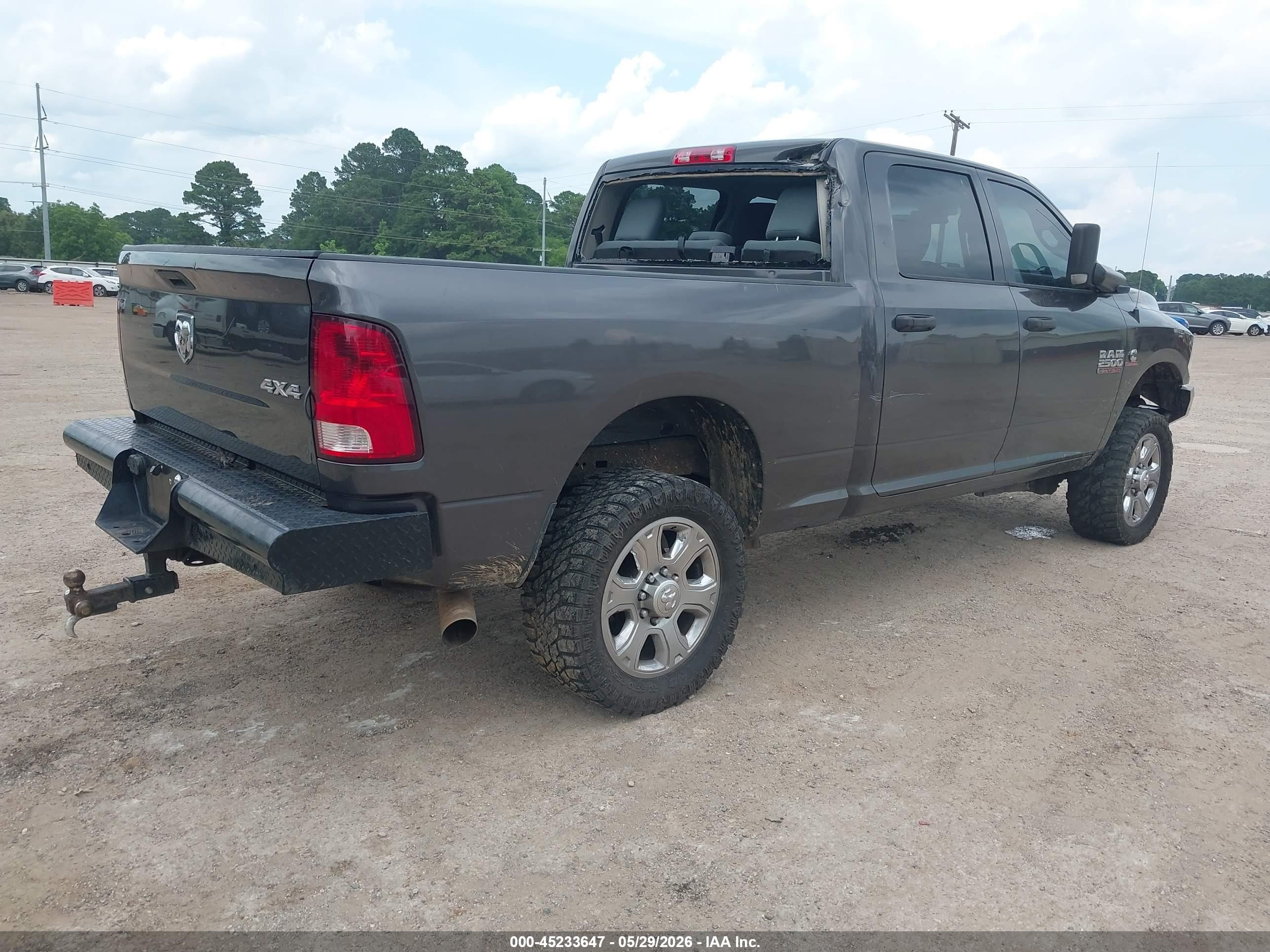 2014 Ram 2500 Tradesman Gray vin: 3C6UR5CL9EG163234