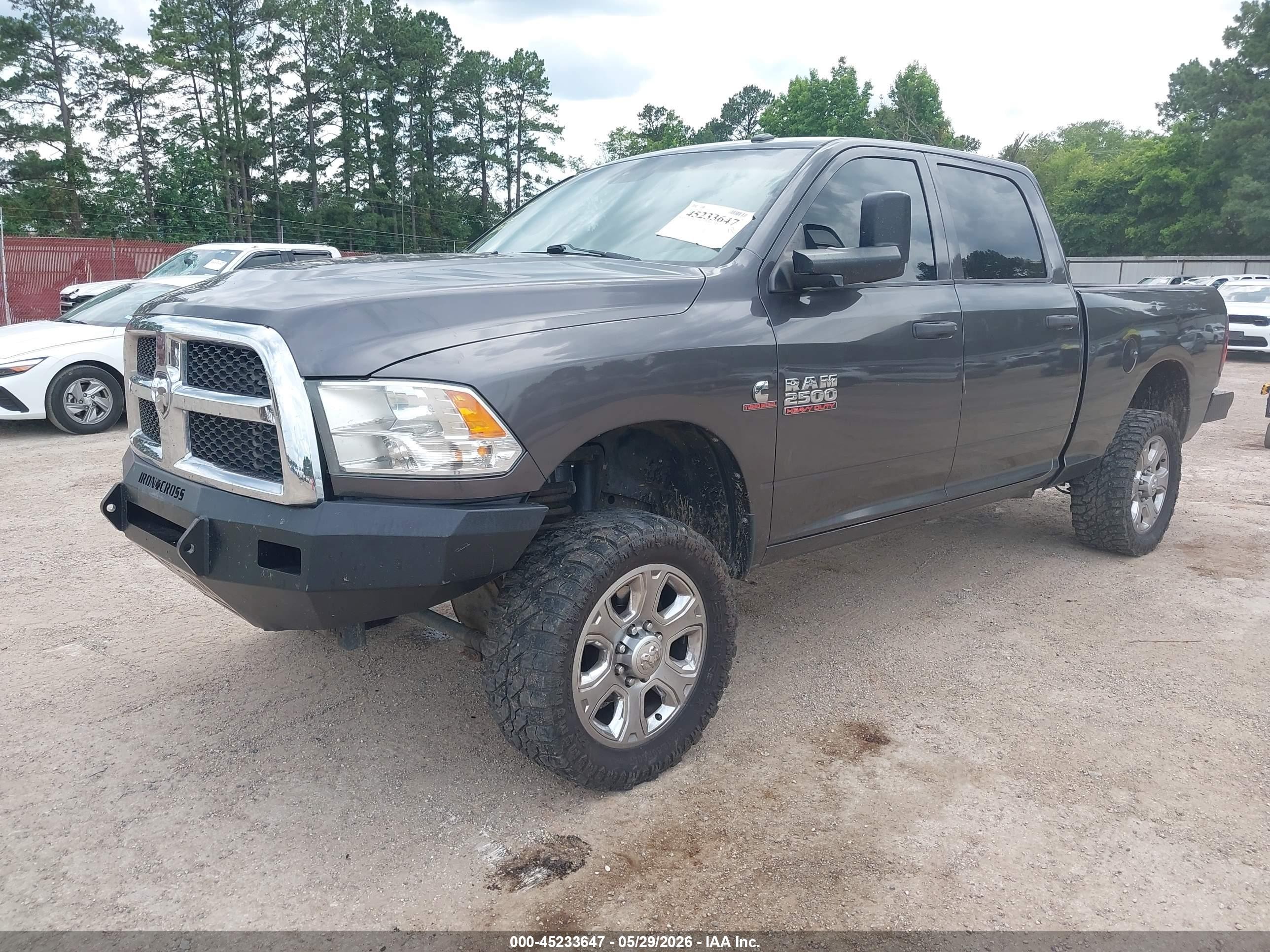 2014 Ram 2500 Tradesman Gray vin: 3C6UR5CL9EG163234
