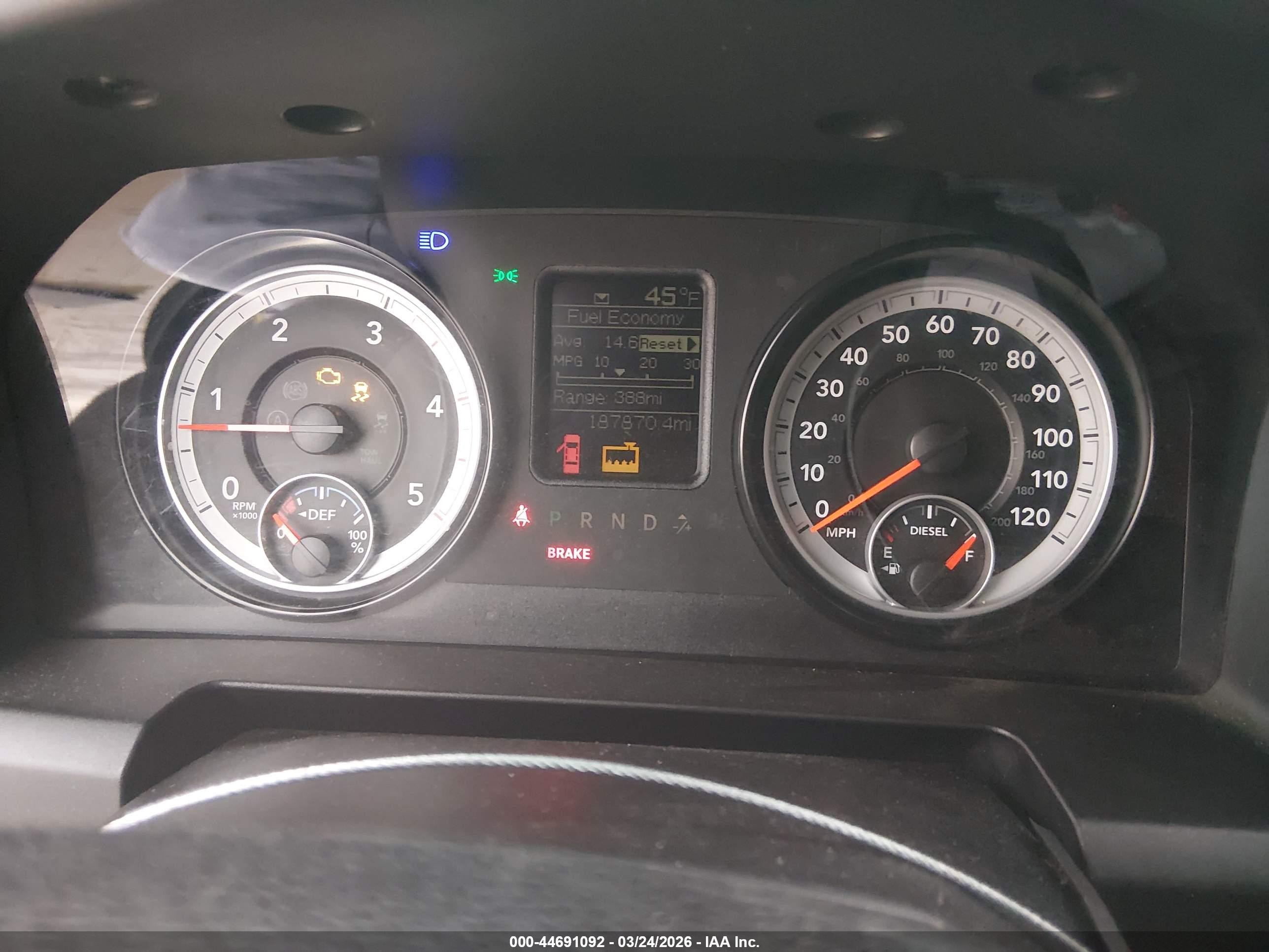 2014 Ram 2500 Tradesman Gray vin: 3C6UR5CL9EG266928