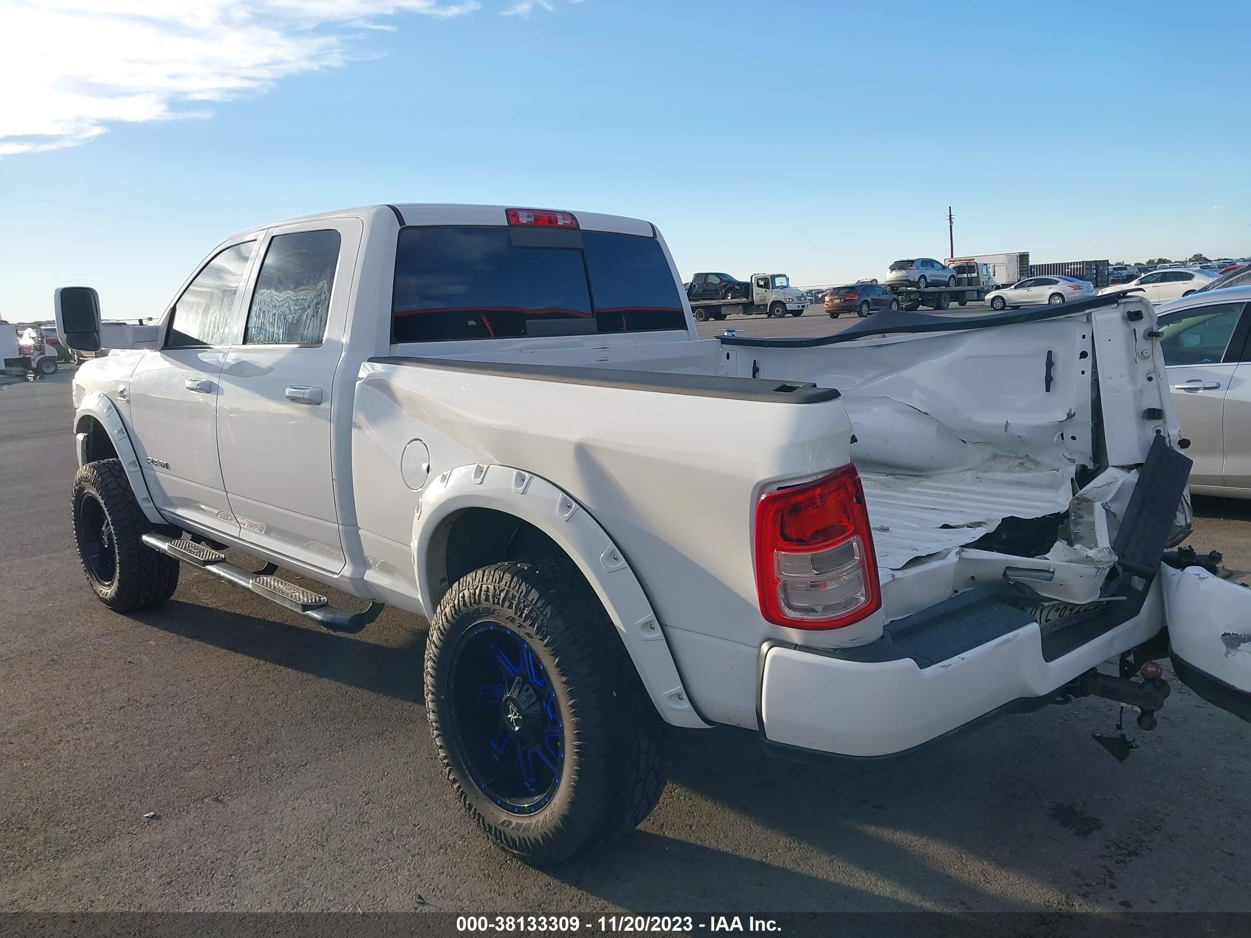 2022 Ram 2500 Tradesman  4x4 6'4" Box White vin: 3C6UR5CL9NG108573