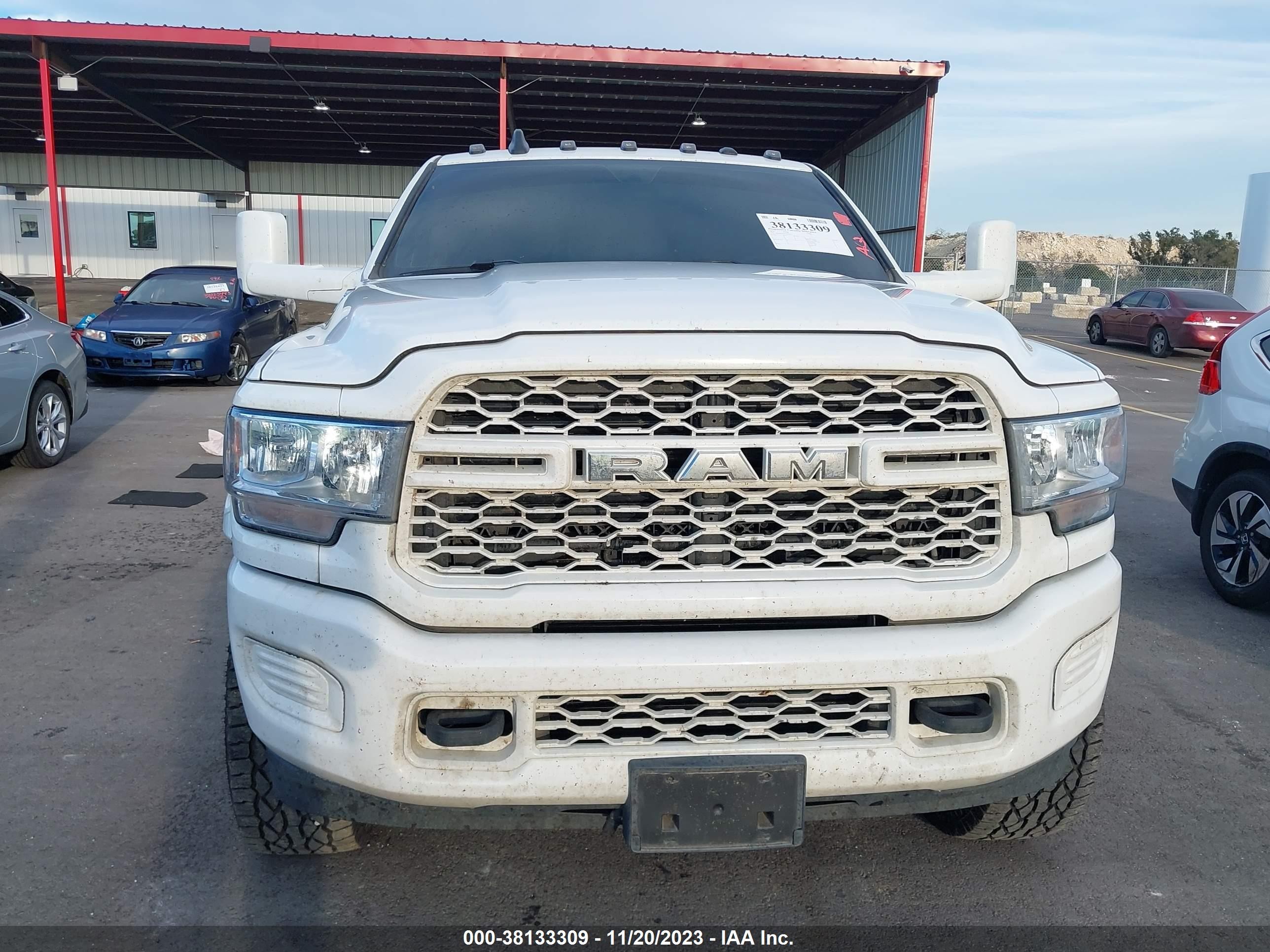 2022 Ram 2500 Tradesman  4x4 6'4" Box White vin: 3C6UR5CL9NG108573