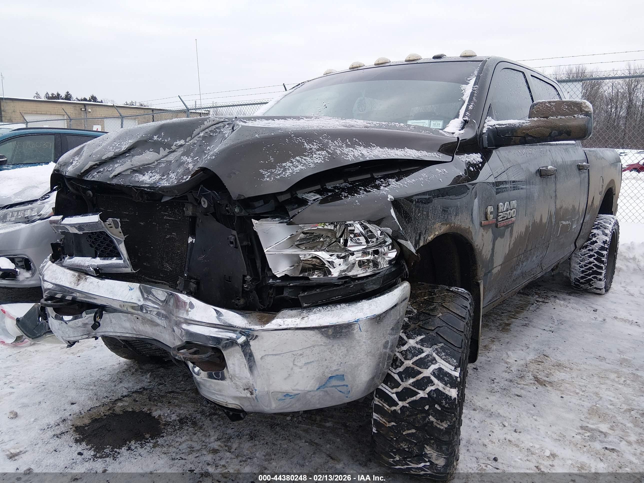 2014 Ram 2500 Tradesman Brown vin: 3C6UR5CLXEG300021