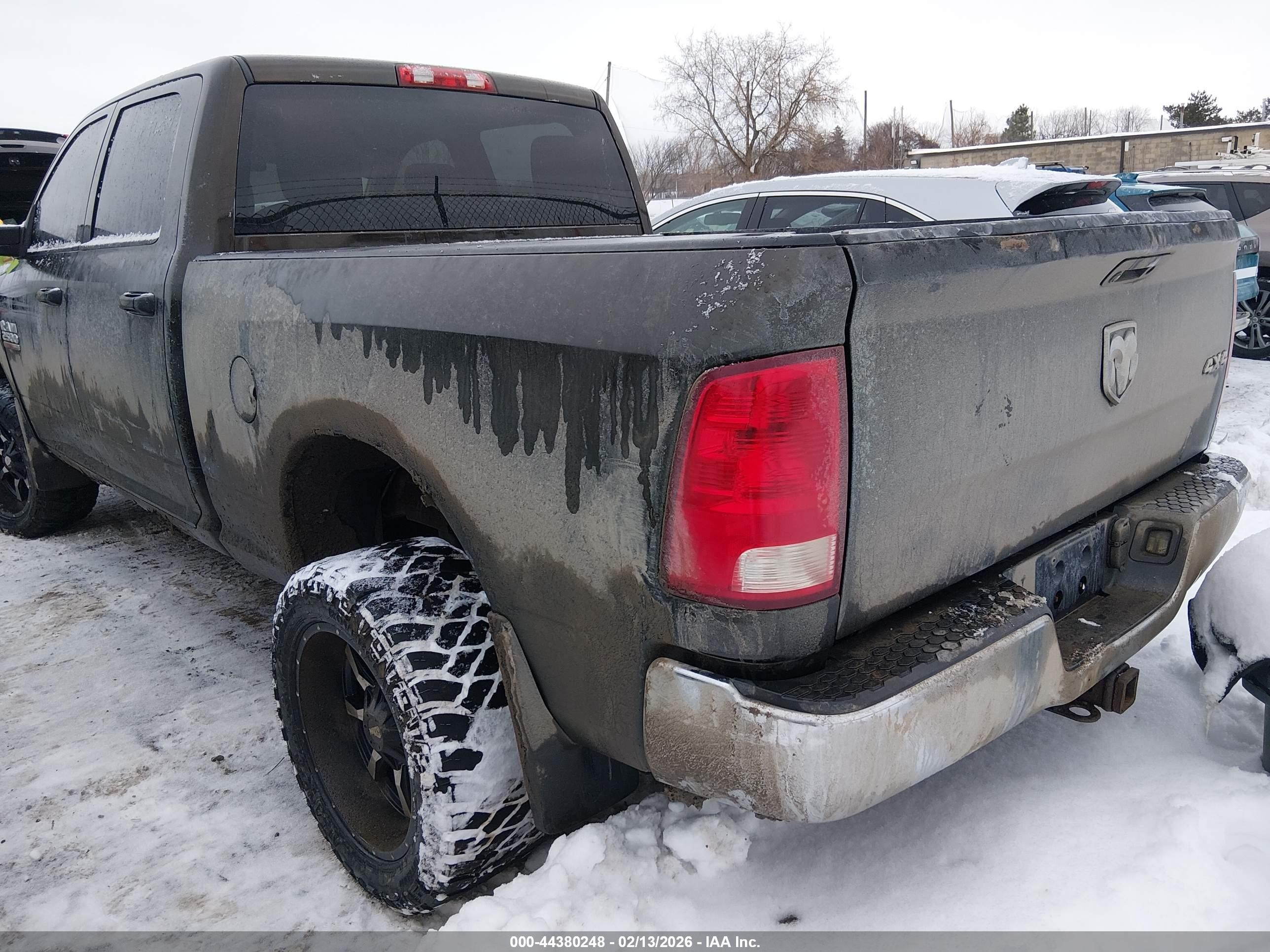 2014 Ram 2500 Tradesman Brown vin: 3C6UR5CLXEG300021