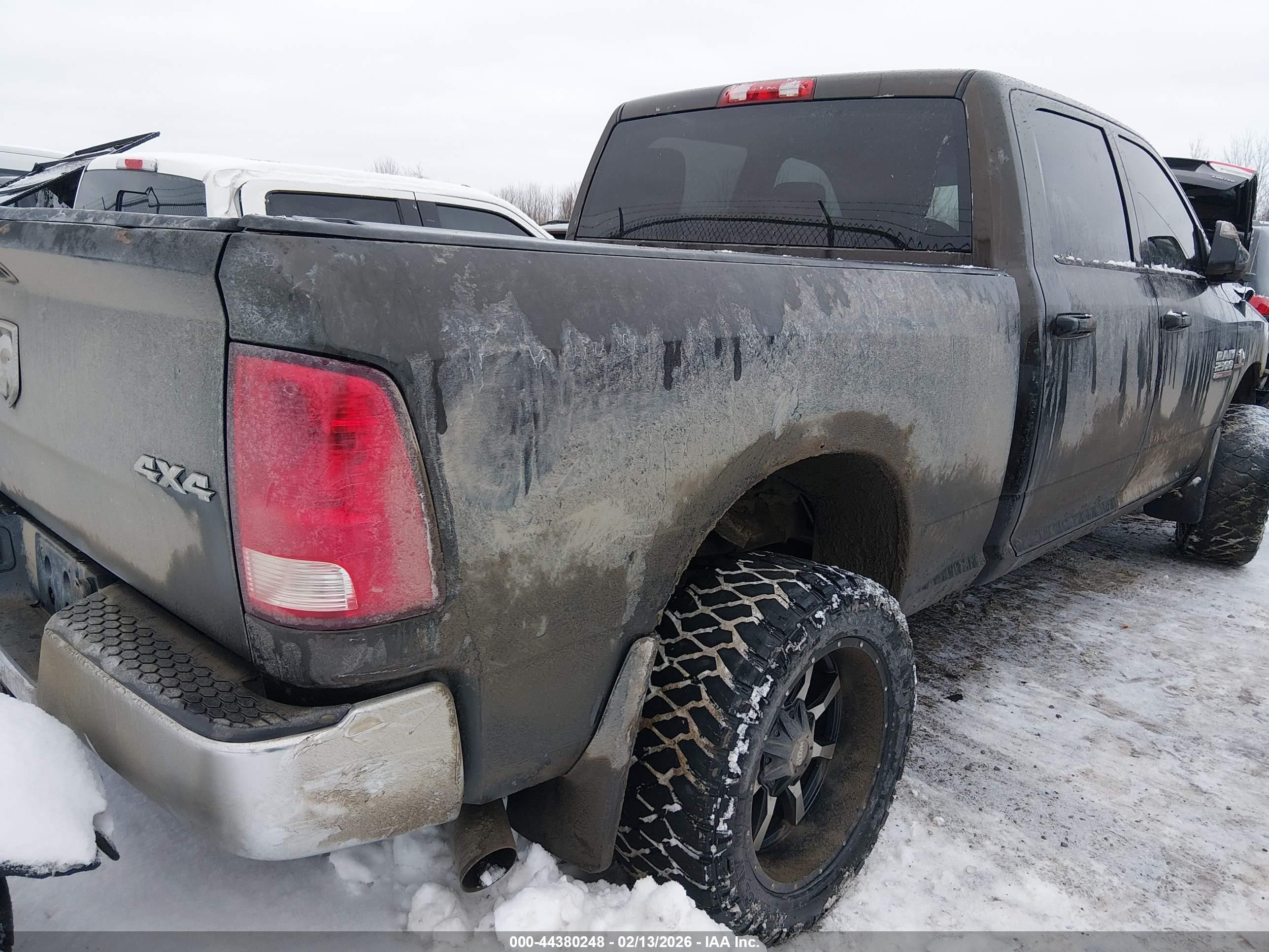 2014 Ram 2500 Tradesman Brown vin: 3C6UR5CLXEG300021