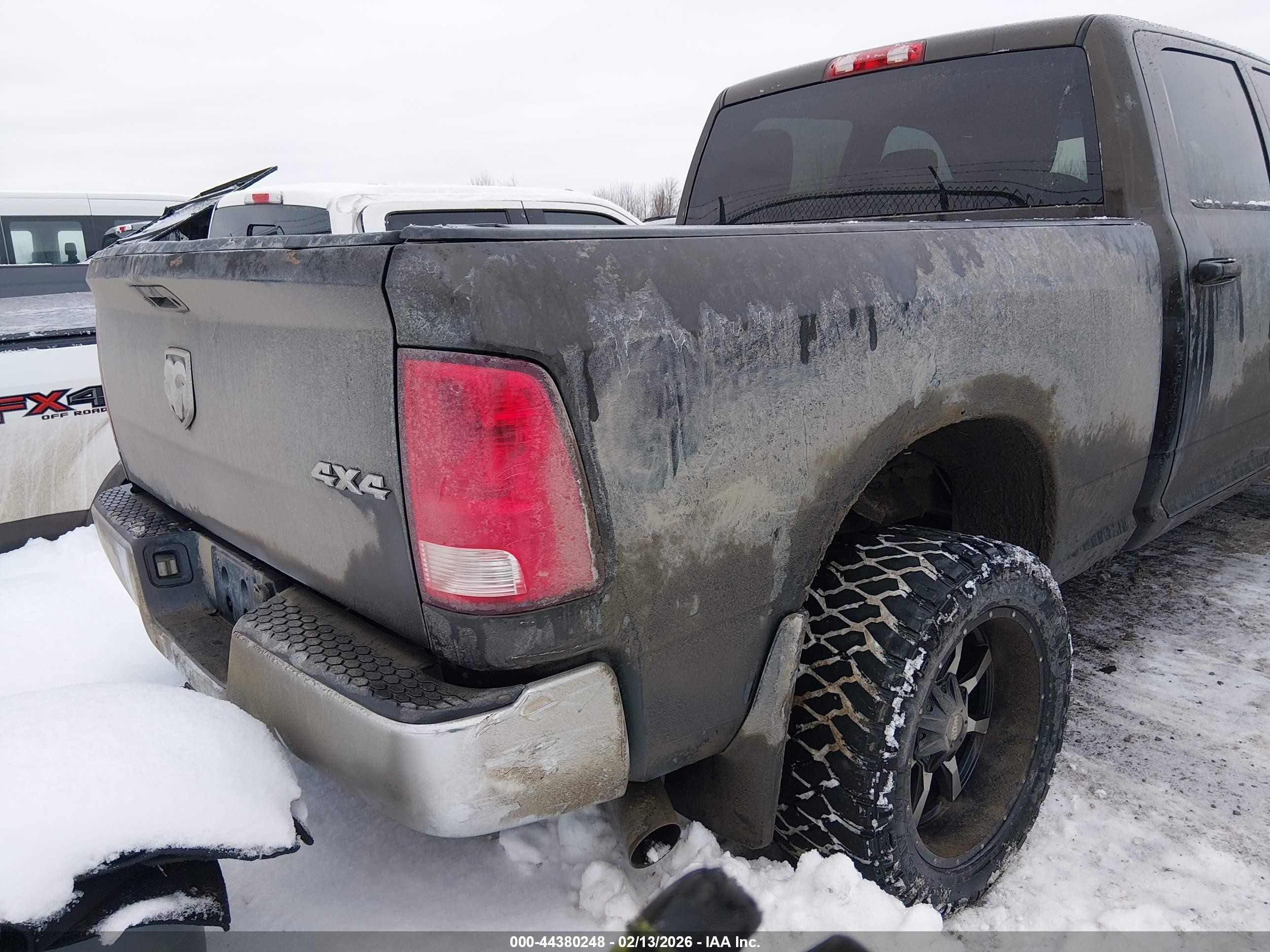 2014 Ram 2500 Tradesman Brown vin: 3C6UR5CLXEG300021
