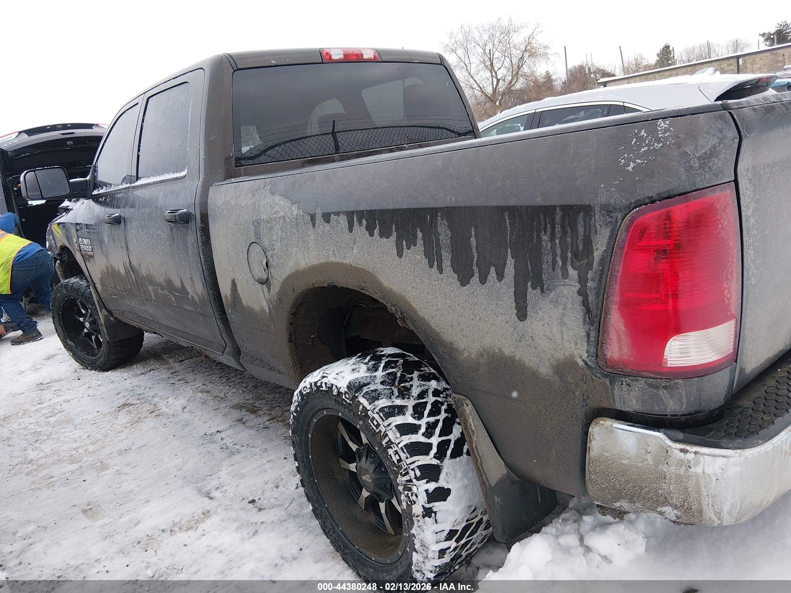 2014 Ram 2500 Tradesman Brown vin: 3C6UR5CLXEG300021