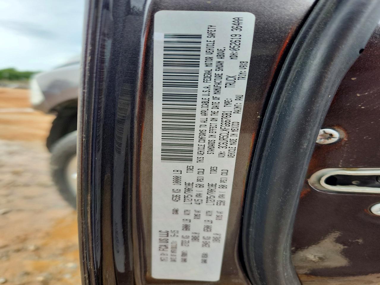2015 Ram 2500 St Silver vin: 3C6UR5CLXFG667681