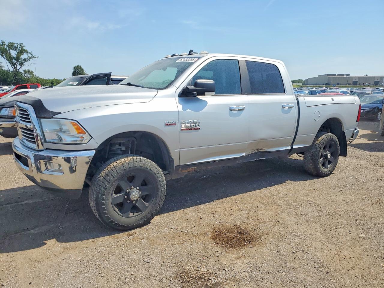2014 Ram 2500 Slt Silver vin: 3C6UR5DJ2EG263625