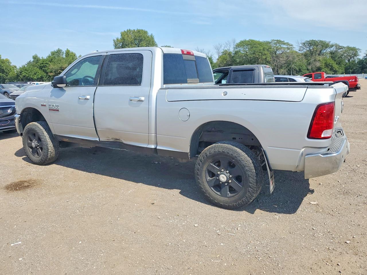 2014 Ram 2500 Slt Silver vin: 3C6UR5DJ2EG263625
