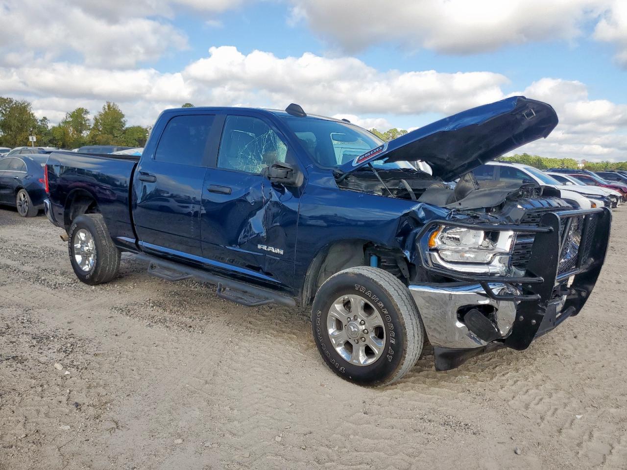 2023 Ram 2500 Big Horn Синий vin: 3C6UR5DJ2PG569419