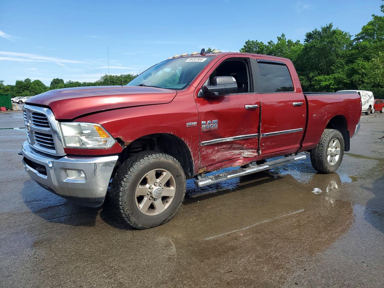 2014 Ram 2500 Slt Burgundy vin: 3C6UR5DJ5EG287983