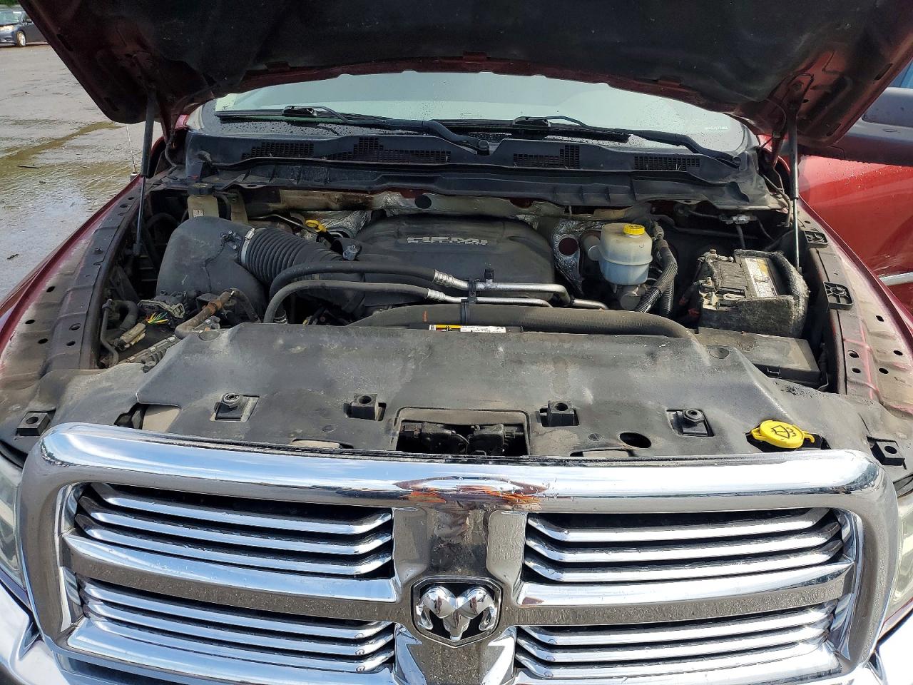 2014 Ram 2500 Slt Burgundy vin: 3C6UR5DJ5EG287983