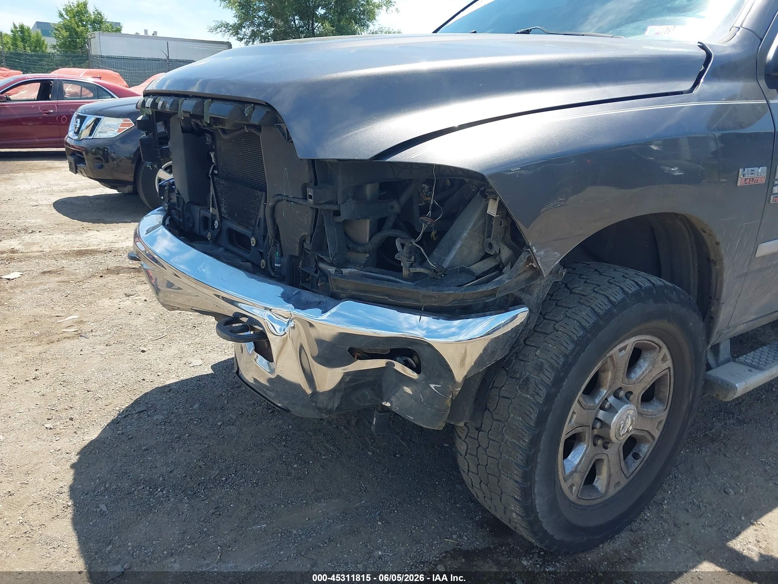 2014 Ram 2500 Big Horn Gray vin: 3C6UR5DJ6EG270559