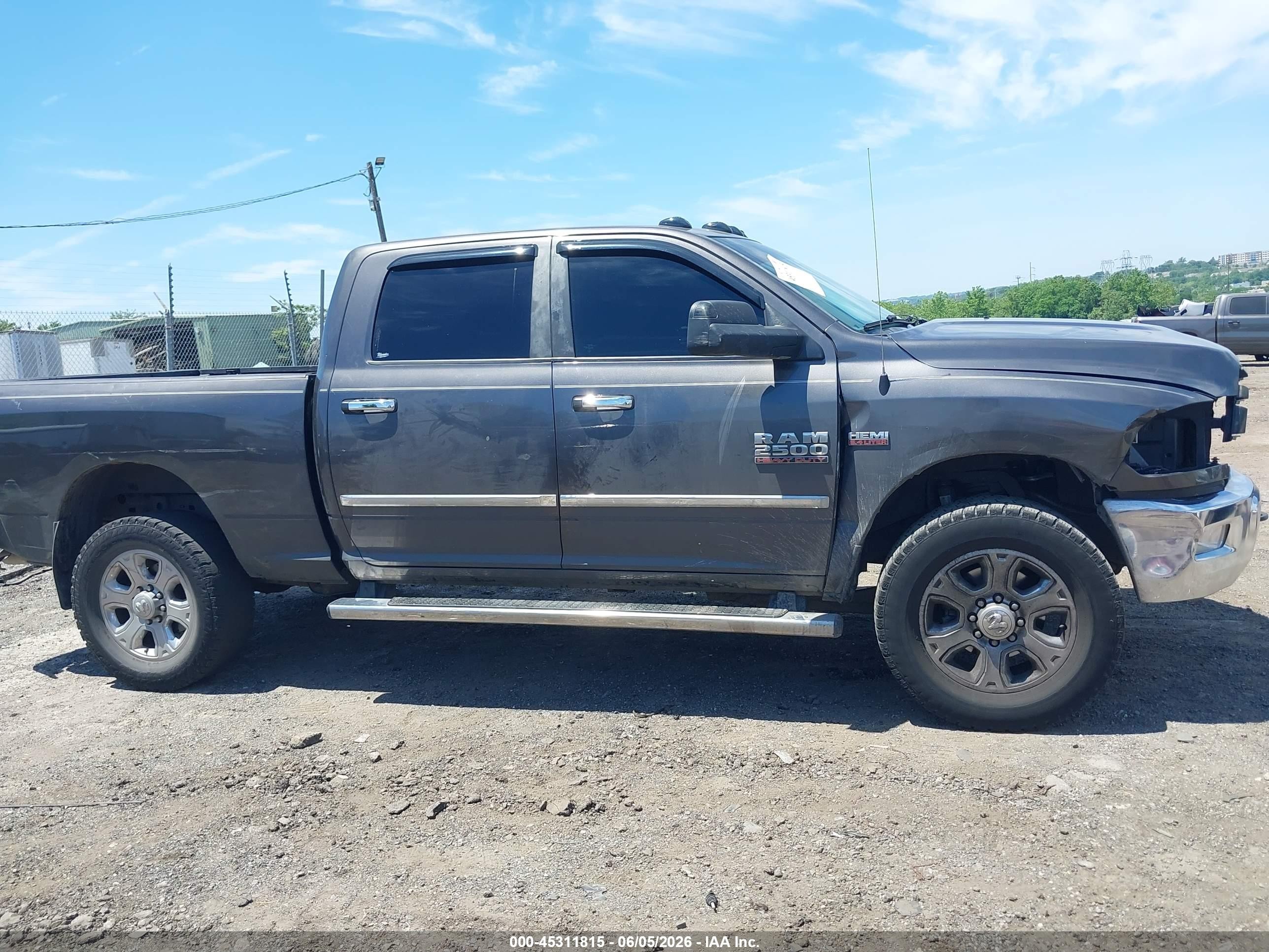 2014 Ram 2500 Big Horn Gray vin: 3C6UR5DJ6EG270559