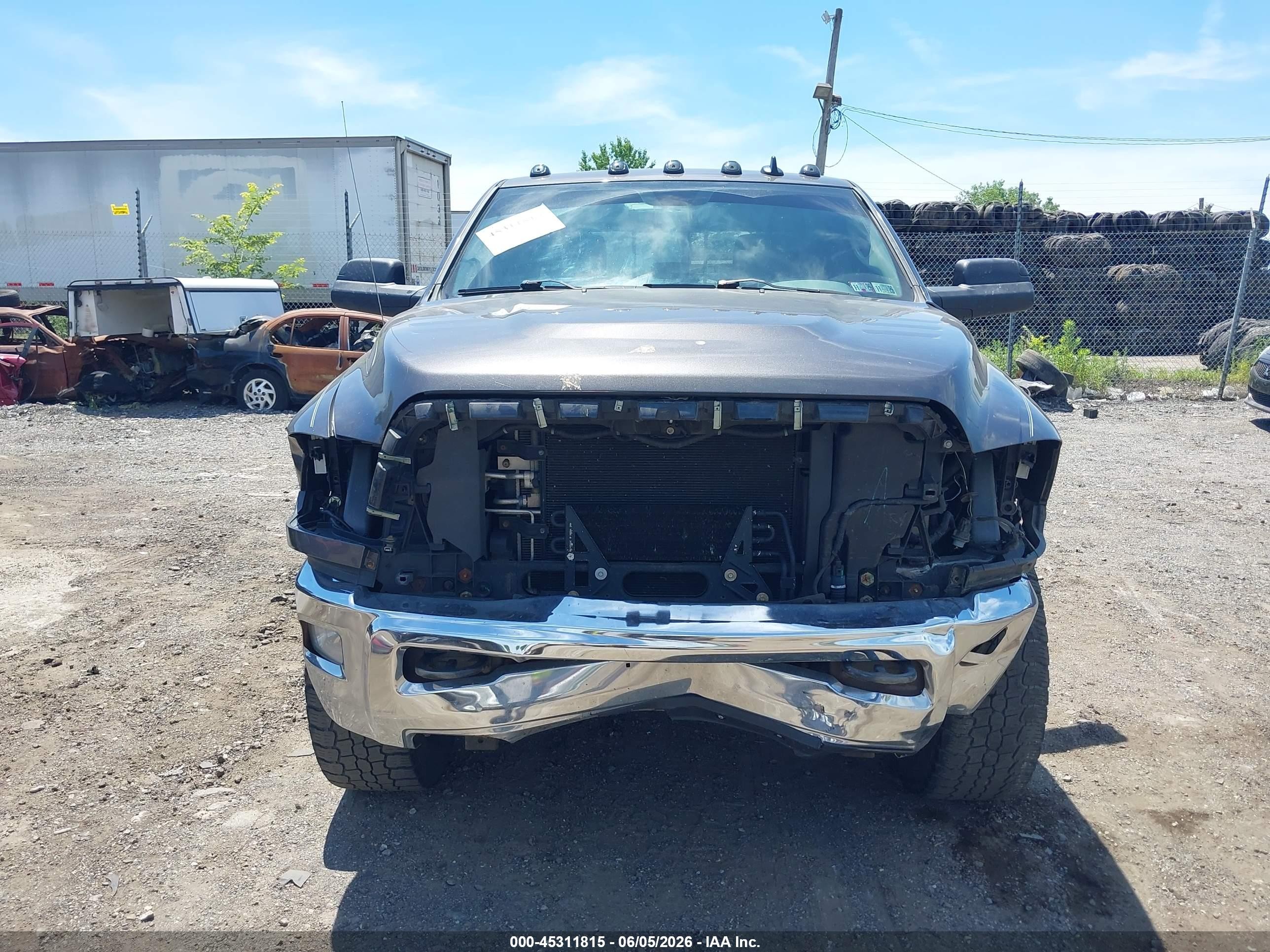 2014 Ram 2500 Big Horn Gray vin: 3C6UR5DJ6EG270559