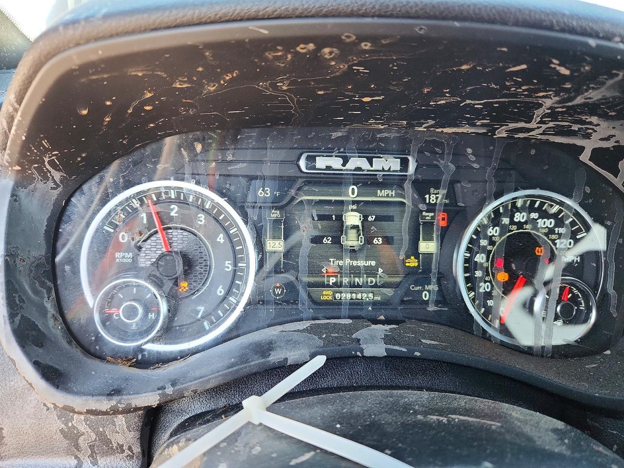 2024 Ram 2500 Big Horn Black vin: 3C6UR5DJ7RG401052