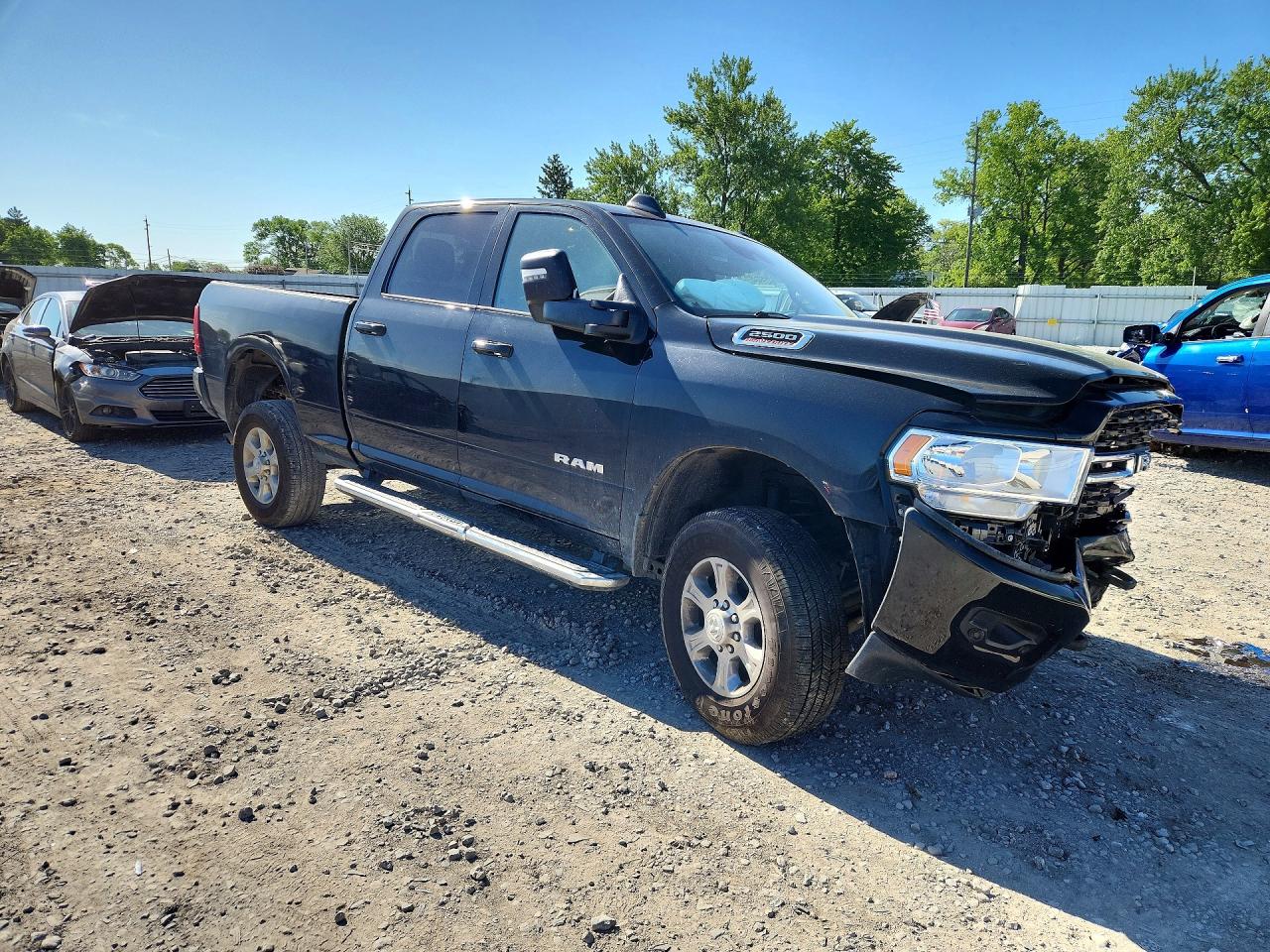 2024 Ram 2500 Big Horn Black vin: 3C6UR5DJ7RG401052