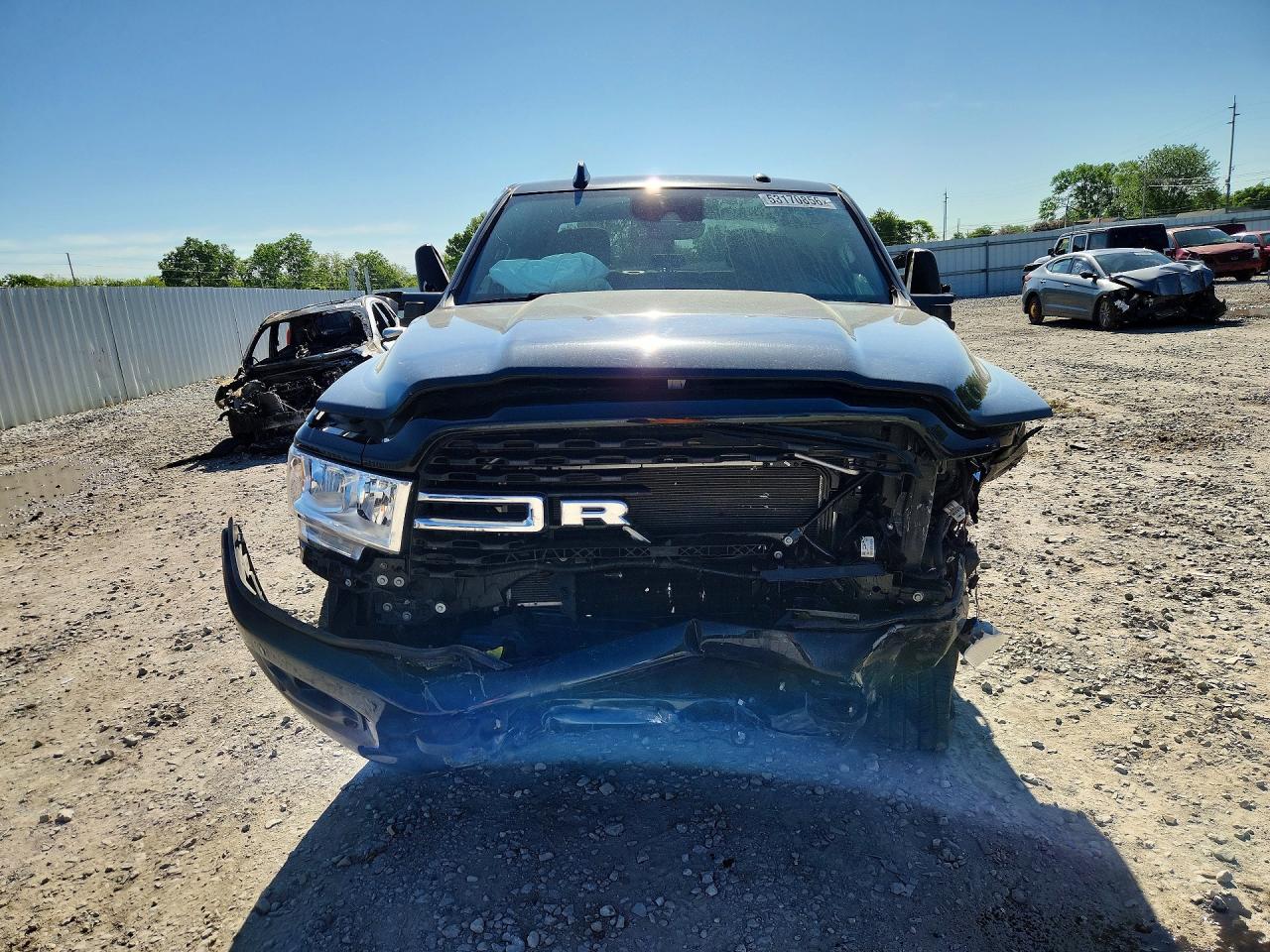 2024 Ram 2500 Big Horn Black vin: 3C6UR5DJ7RG401052