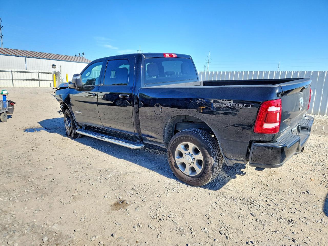 2024 Ram 2500 Big Horn Black vin: 3C6UR5DJ7RG401052