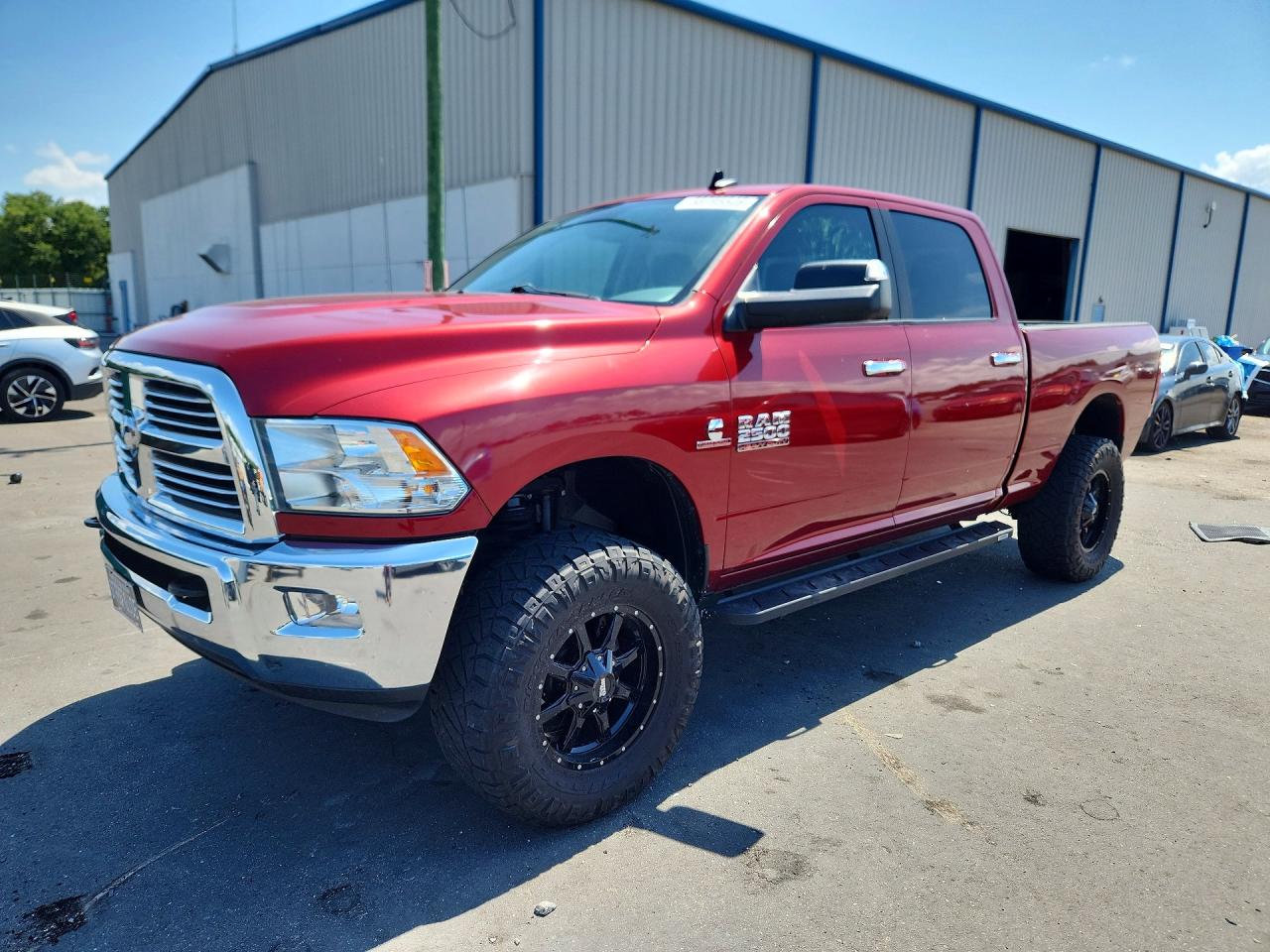 2015 Ram 2500 Slt Red vin: 3C6UR5DL0FG640049