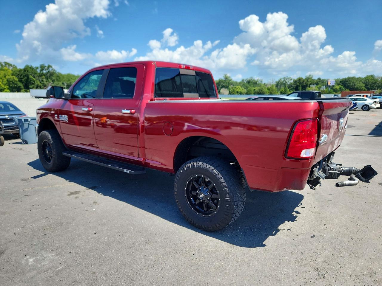 2015 Ram 2500 Slt Red vin: 3C6UR5DL0FG640049