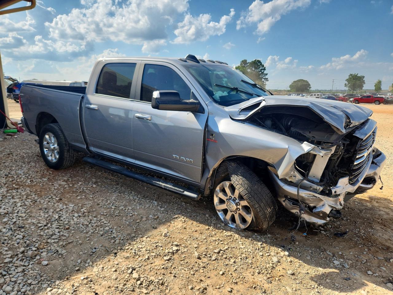 2019 Ram 2500 Big Horn Silver vin: 3C6UR5DL0KG718887